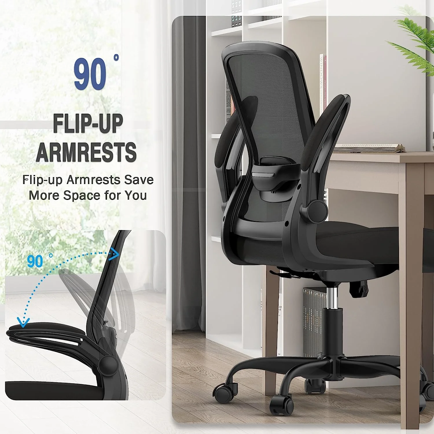 Mimoglad Ergonomic Office Chair with Lumbar Support