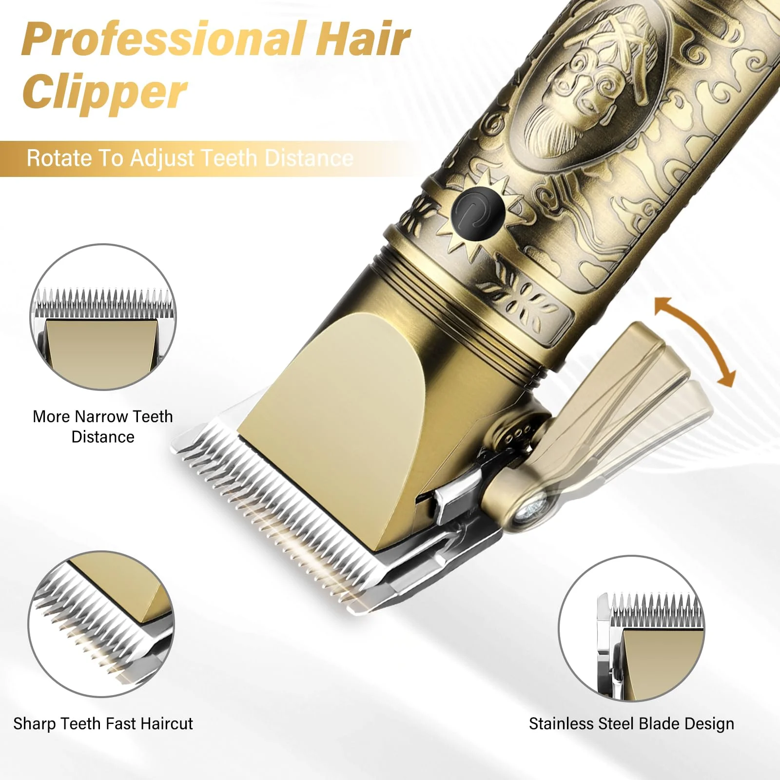 GSKY Professional Hair Clippers for Men. Beard Trimmer Kits & Sets