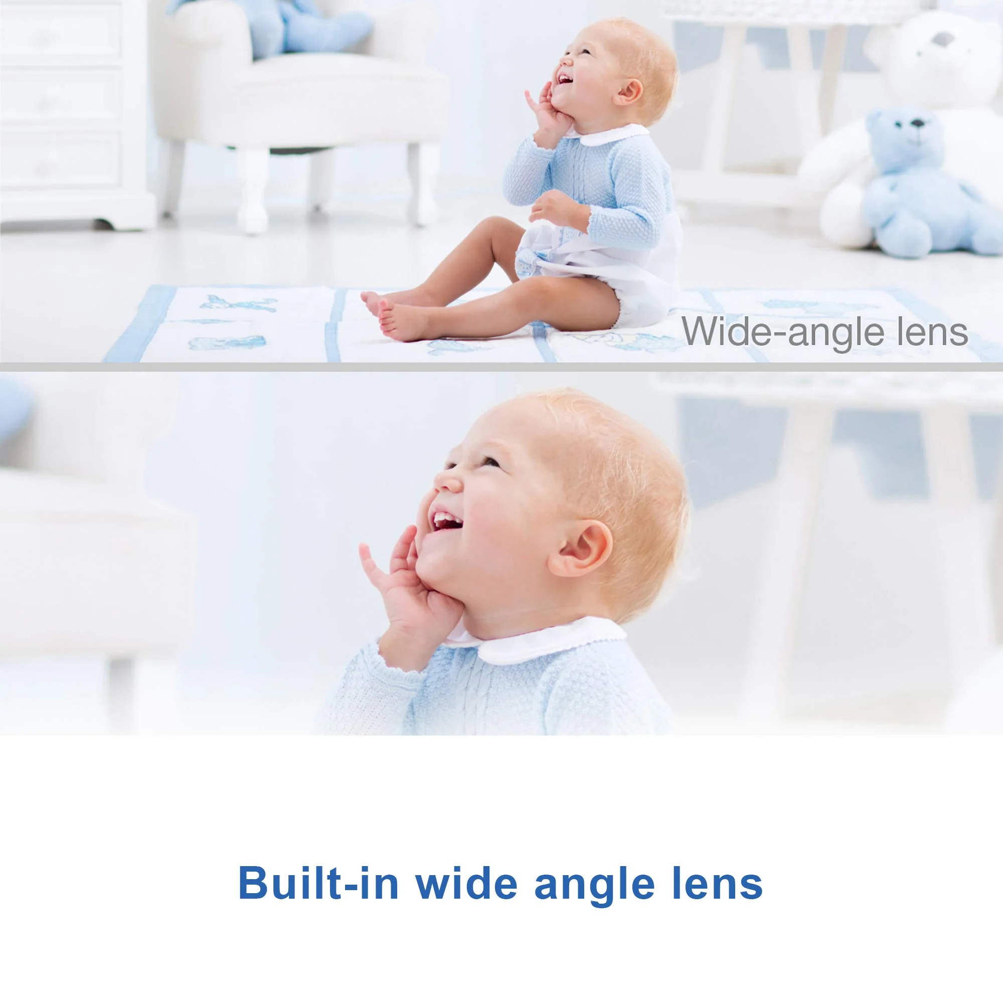 VTech Smart WiFi Baby Monitor. 5-inch 720p Display. 1080p Camera