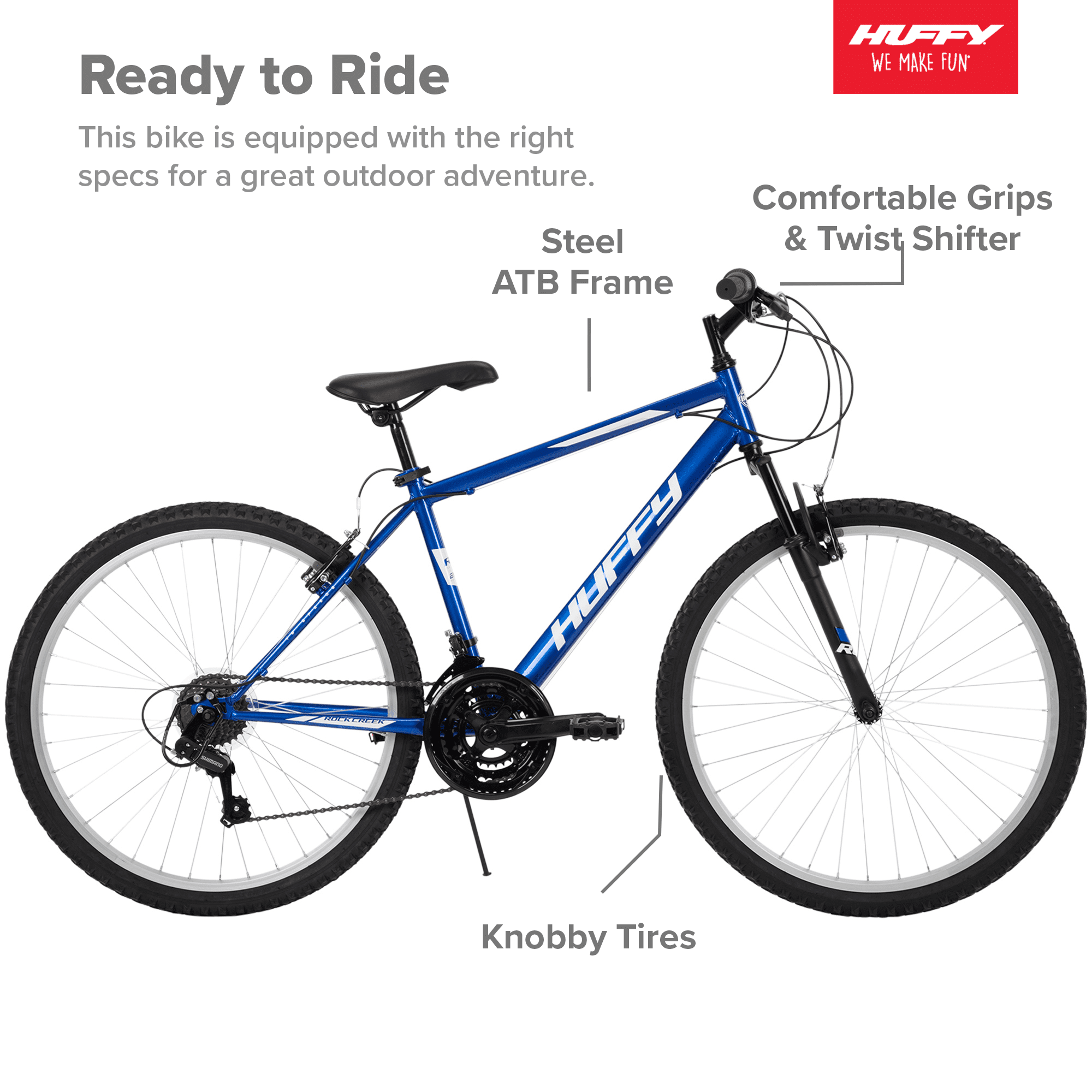 26-inch Rock Creek Men's Mountain Bike. Blue