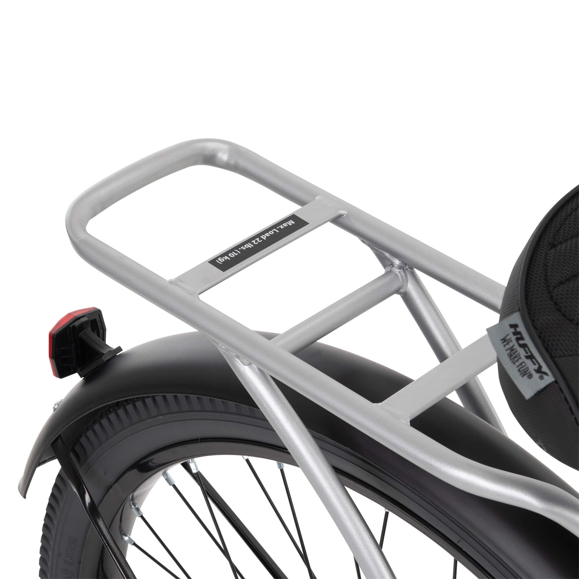 26 In. Nel Lusso Men¡¯s Beach Cruiser Bike. Silver