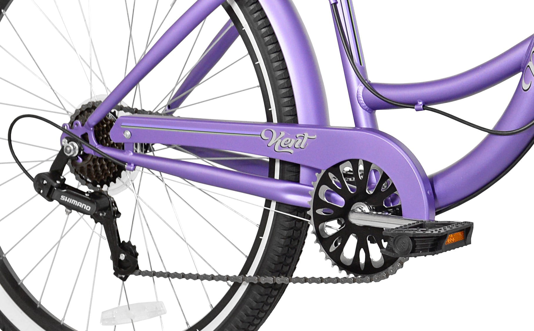 Bicycles 26 Bayside Women's Cruiser Bicycle. Purple