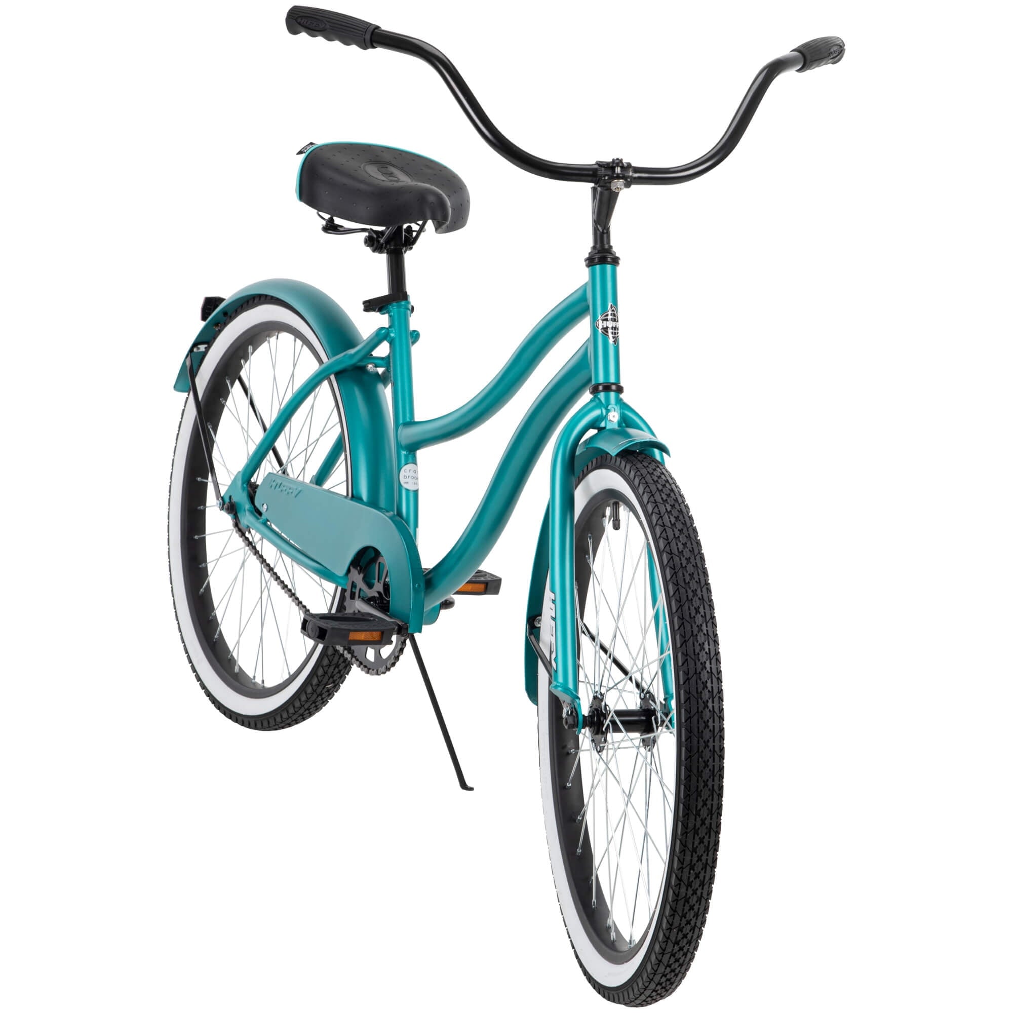 24¡± Cranbrook Girls Beach Cruiser Bike for Women. Emerald Green