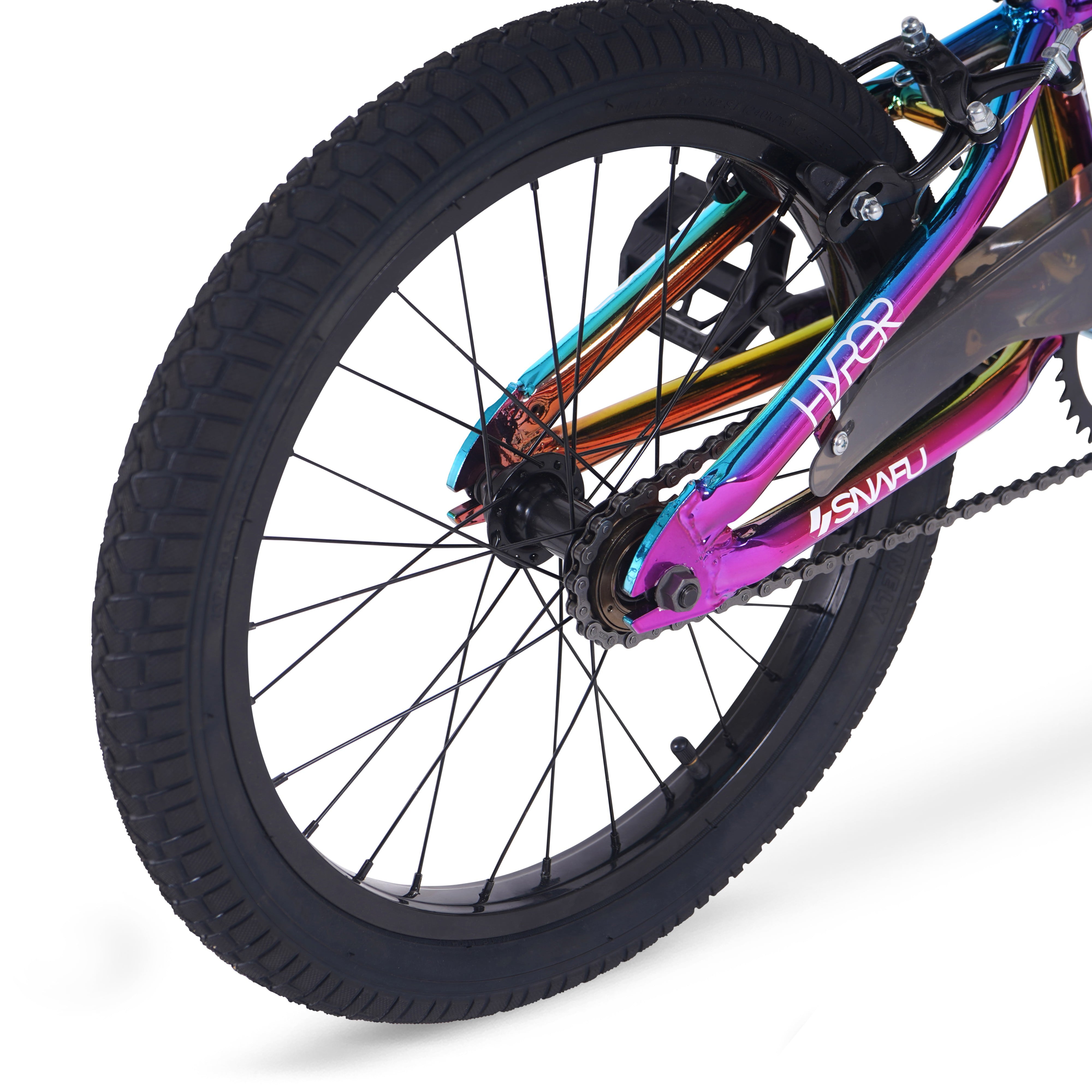 Bicycle 18 Wheels Multicolor Jet Fuel BMX Bicycle. Unisex