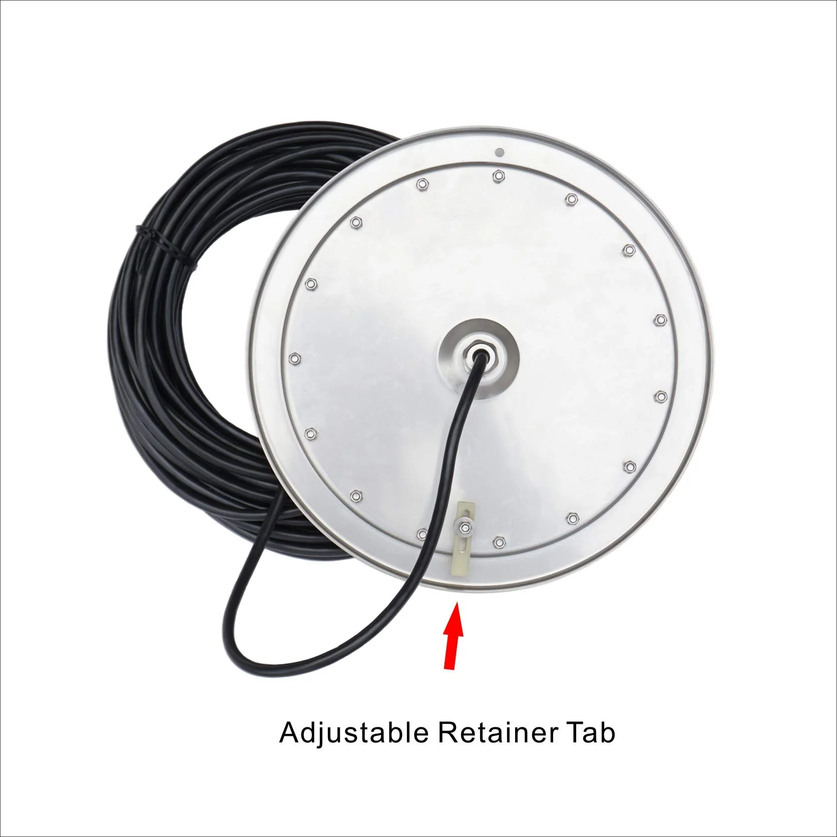 Poolexa 10 Inch Large LED Multicolor Inground Pool Light