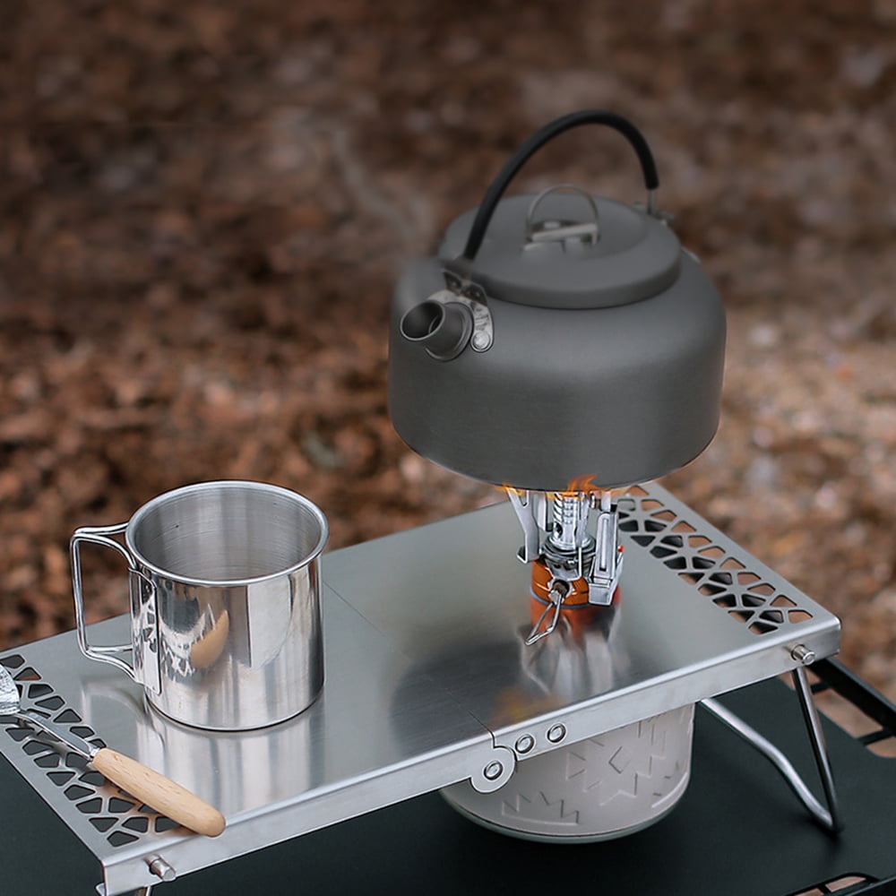 Outdoor Folding Camp Stand Cooking Station Table for Camping Hiking Backpacking Picnic