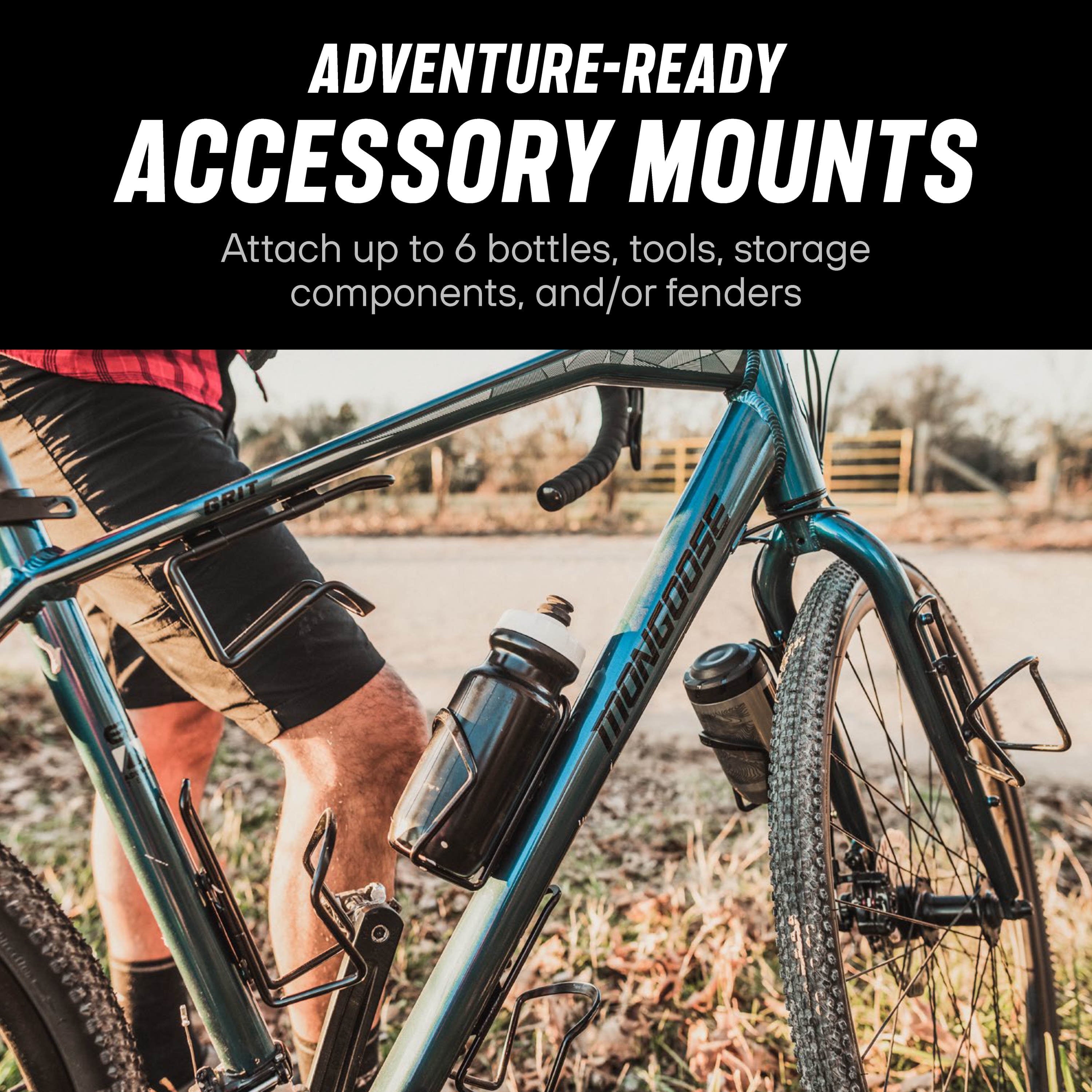 Grit Adventure Road Bike. 14 speeds. 700c wheels. blue