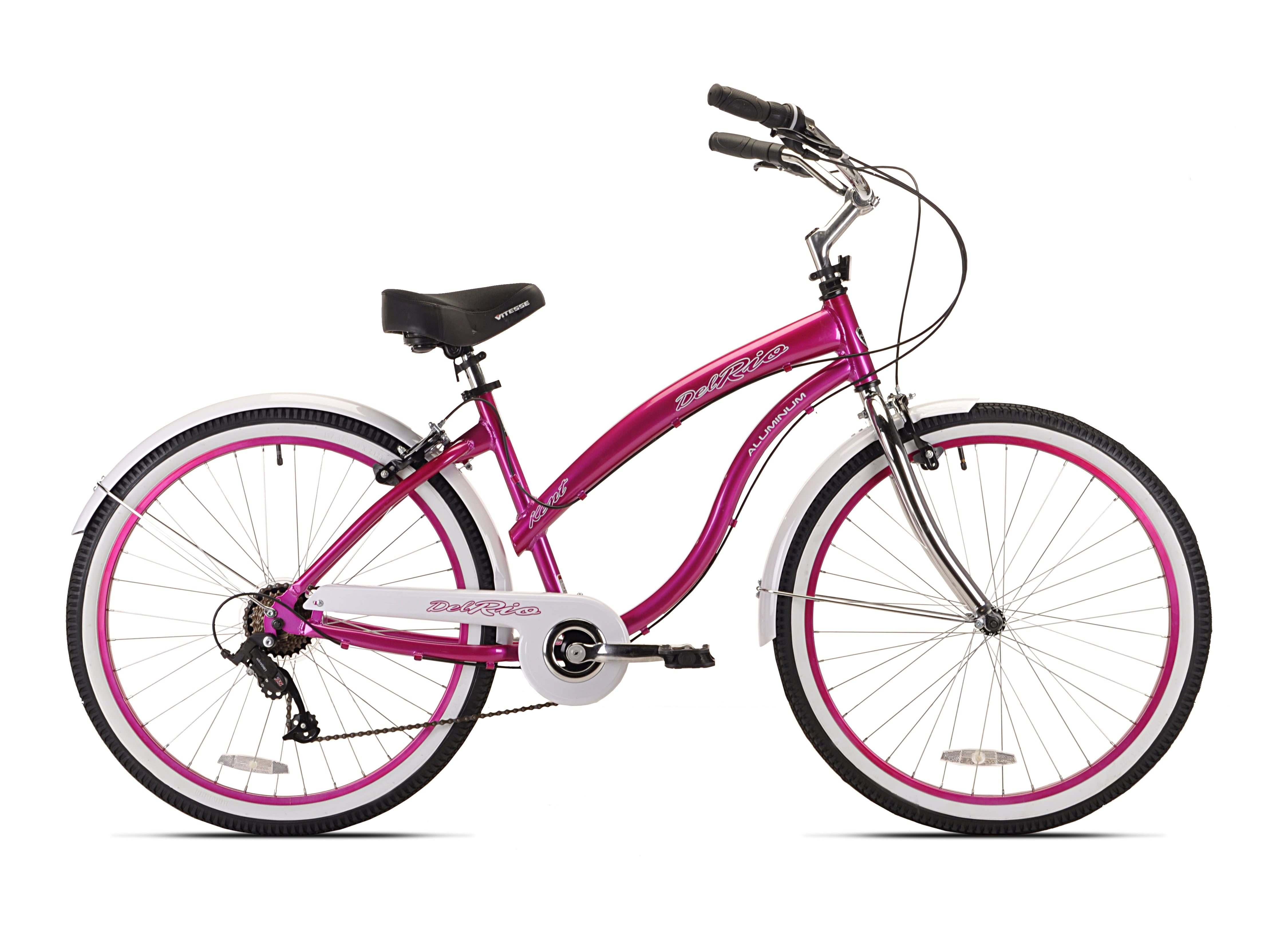 26 Del Rio Women's Cruiser Bike. Magenta