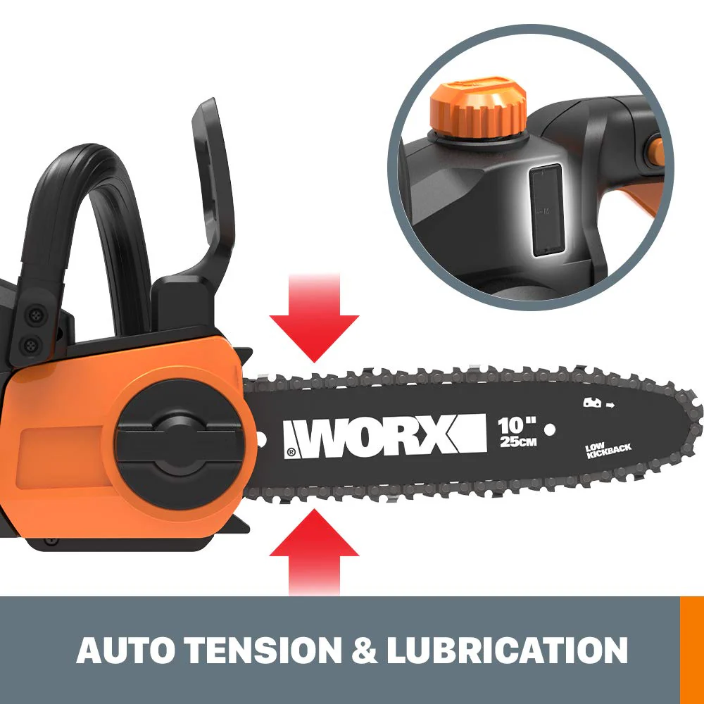 Worx 20V Power Share 10 Cordless Pole/Chain Saw