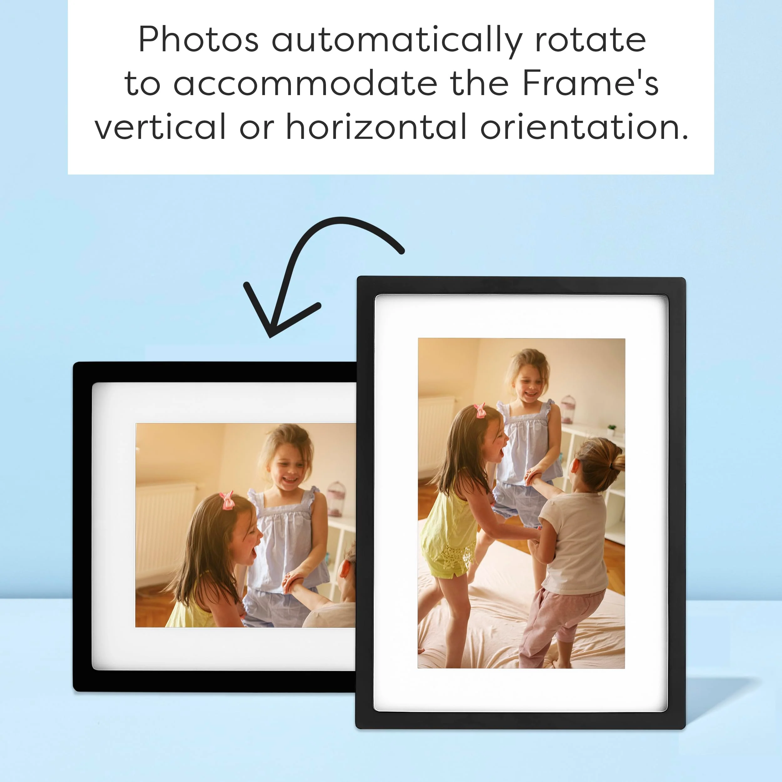 Skylight 10 Inch Black Digital Picture Frame