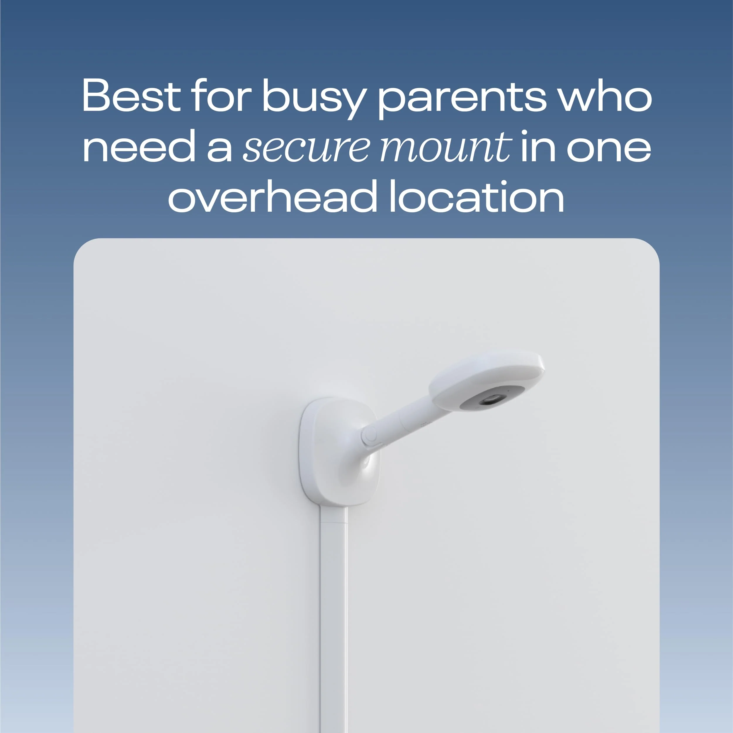 Nanit Pro 1080p Smart Baby Monitor & Wall Mount