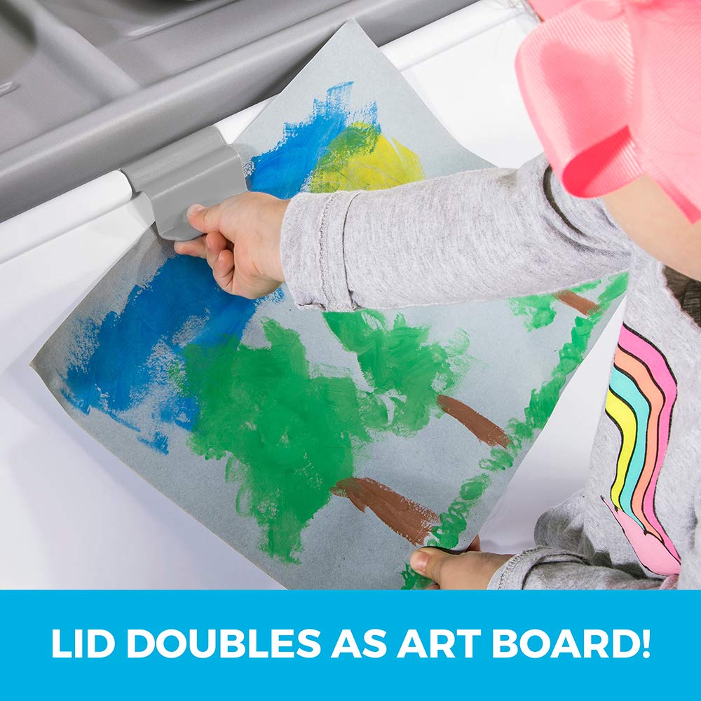 Step2 2-in-1 Toy Box and Easel Lid for Kids