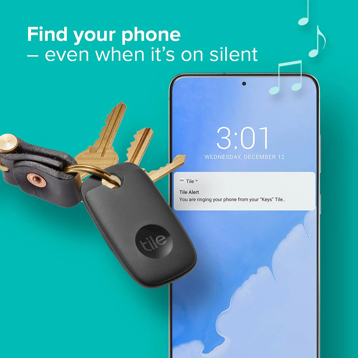 Tile Pro 4-Pack | Powerful Bluetooth Tracker. Keys Finder and Item Locator