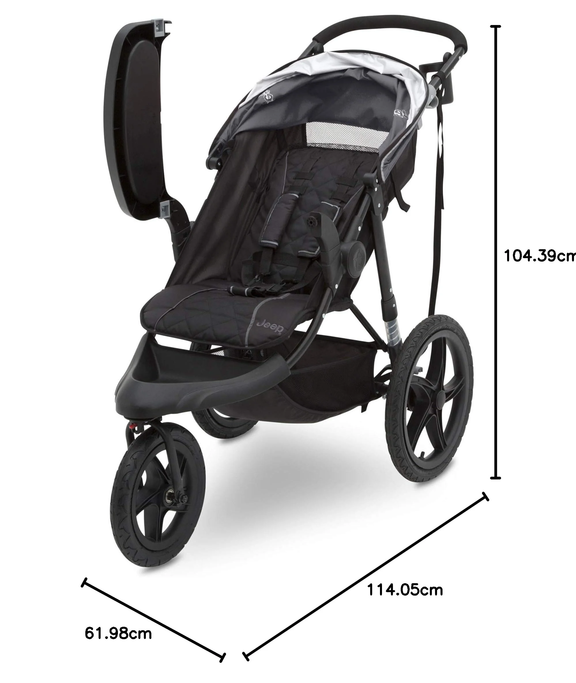 Jeep Classic Jogging Stroller by Delta Children