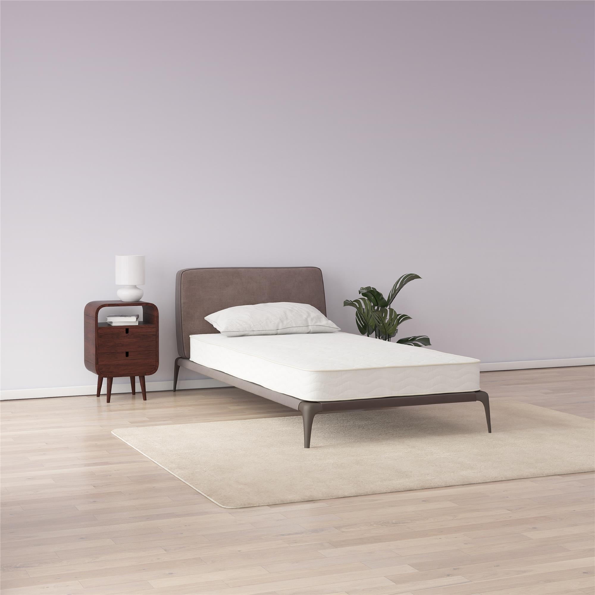 Sleep Solace 6'' 2-Sided Bonnell Coil Mattress. Twin Size