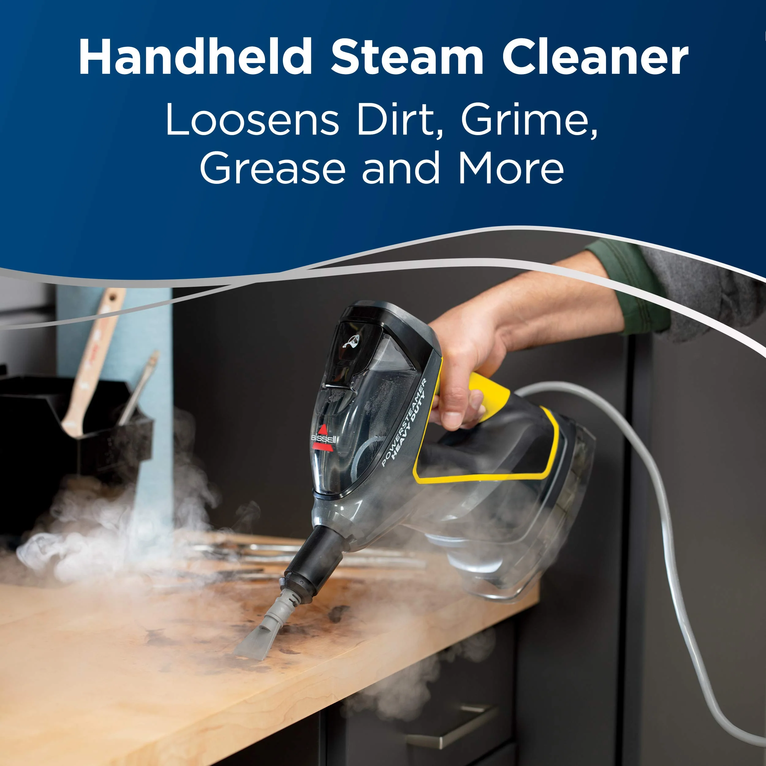 BISSELL Power Steamer Heavy Duty 3-in-1 Steam Mop