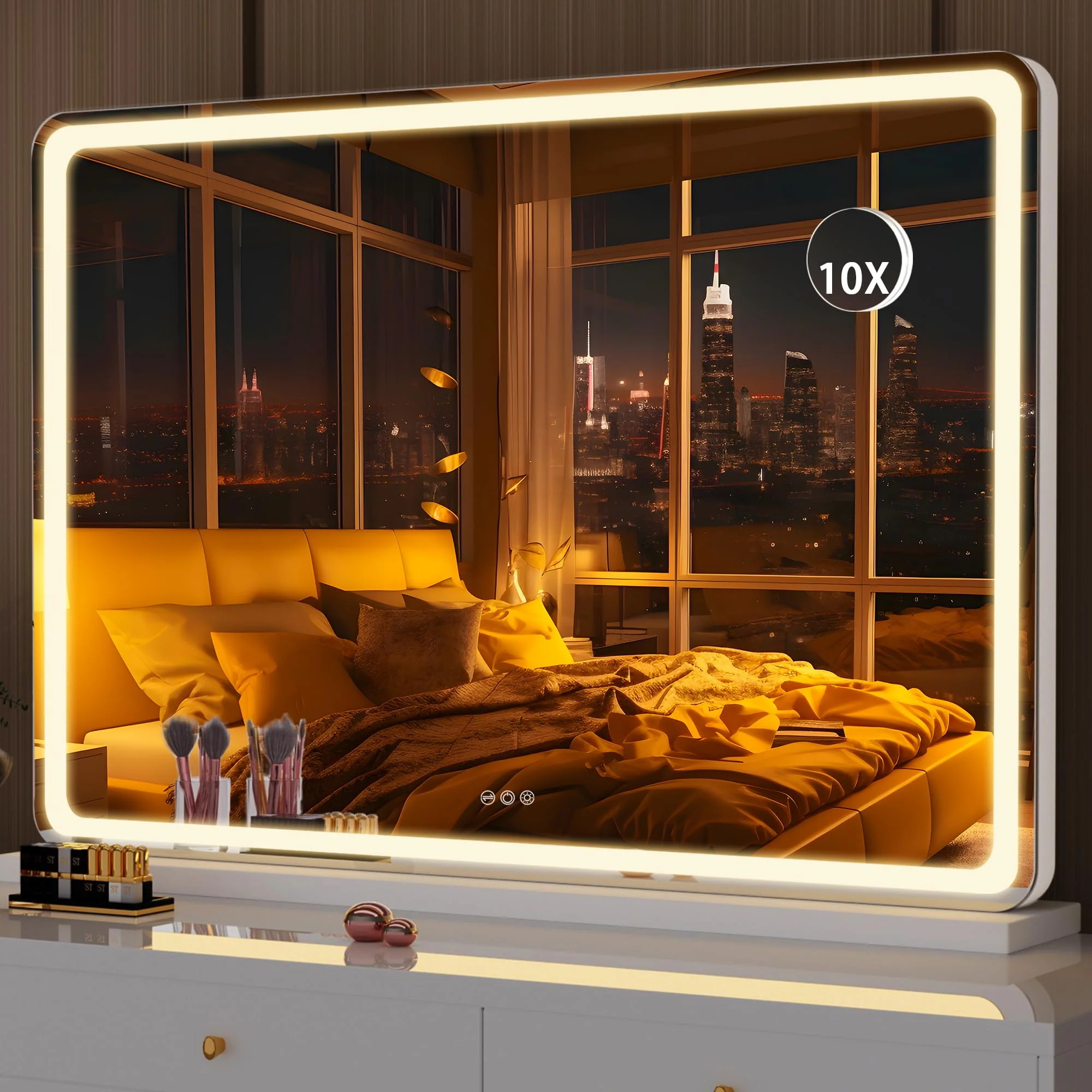 Hasipu 32 x 22 LED Vanity Mirror with Lights