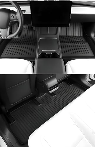 SUPER LINER Floor Mats for Tesla Model 3 Custom Fit 2021-2023