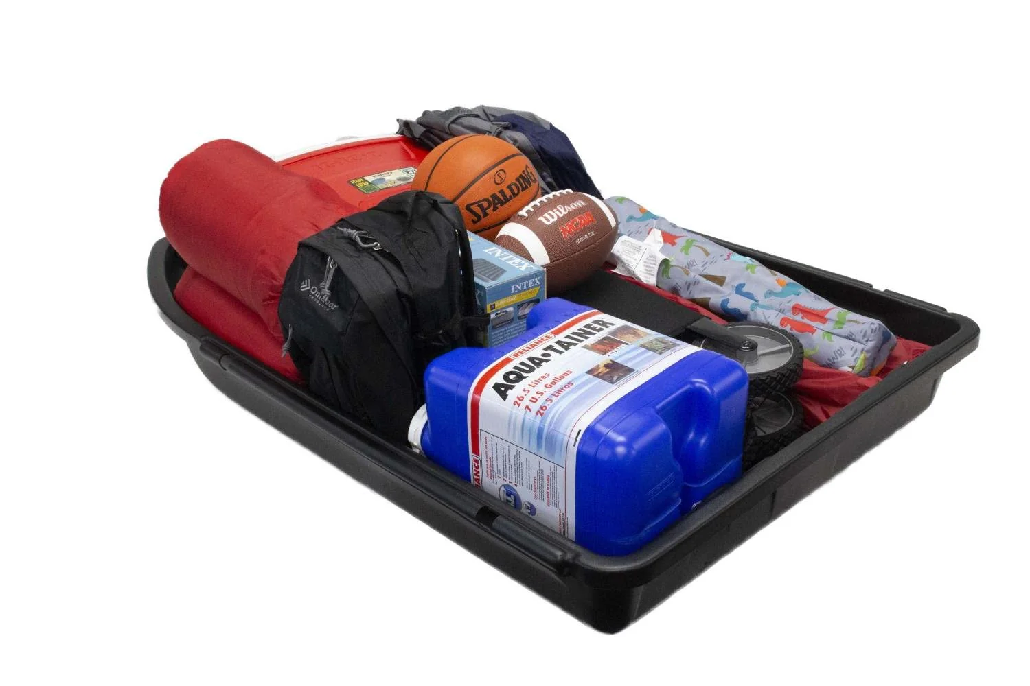 JEGS Large Rooftop Cargo Carrier for Car Storage Weatherproof Storage