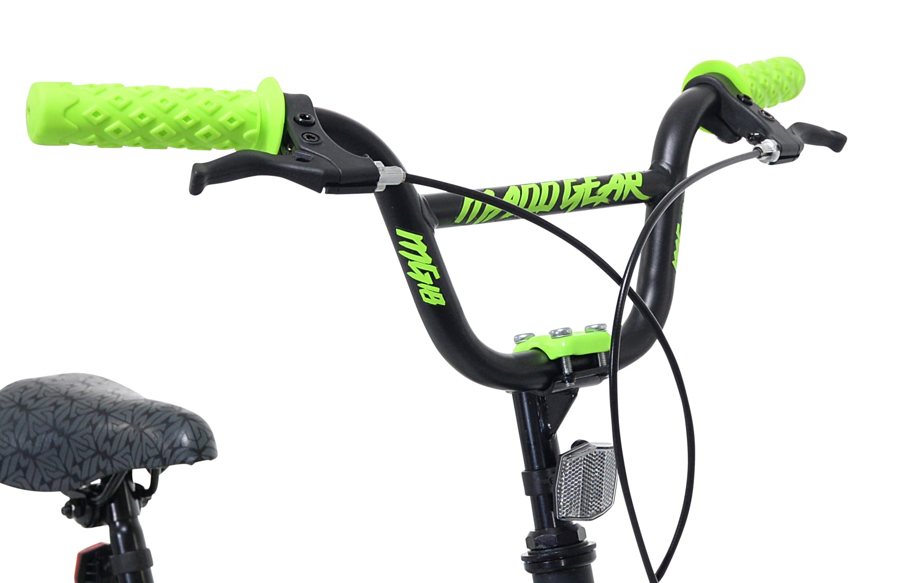 Bicycles 18 Madd Gear MG18 BMX Boy's Bike. Black and Green