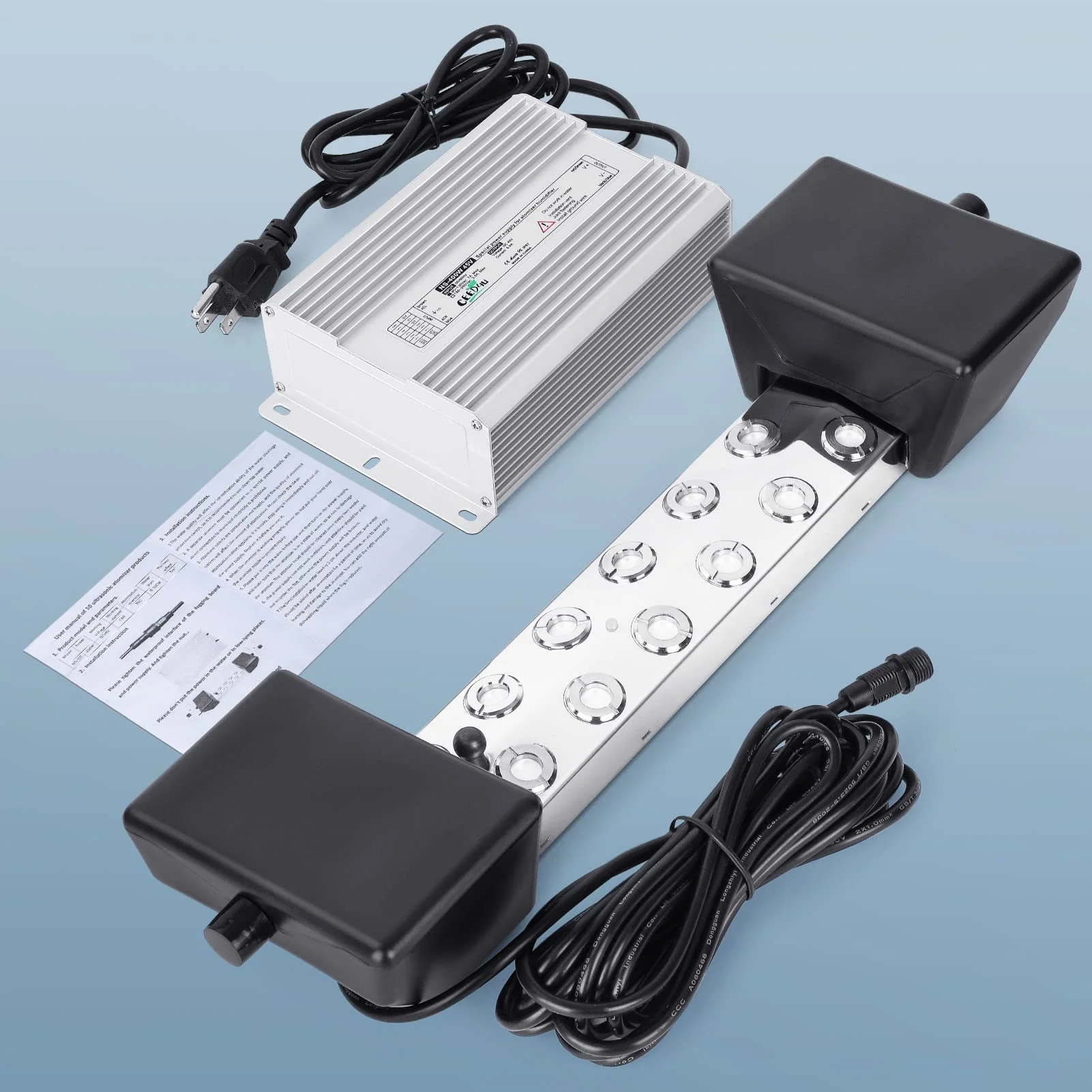 CEED4U Ultrasonic Fogger. 12 Head Ultrasonic Mist Maker