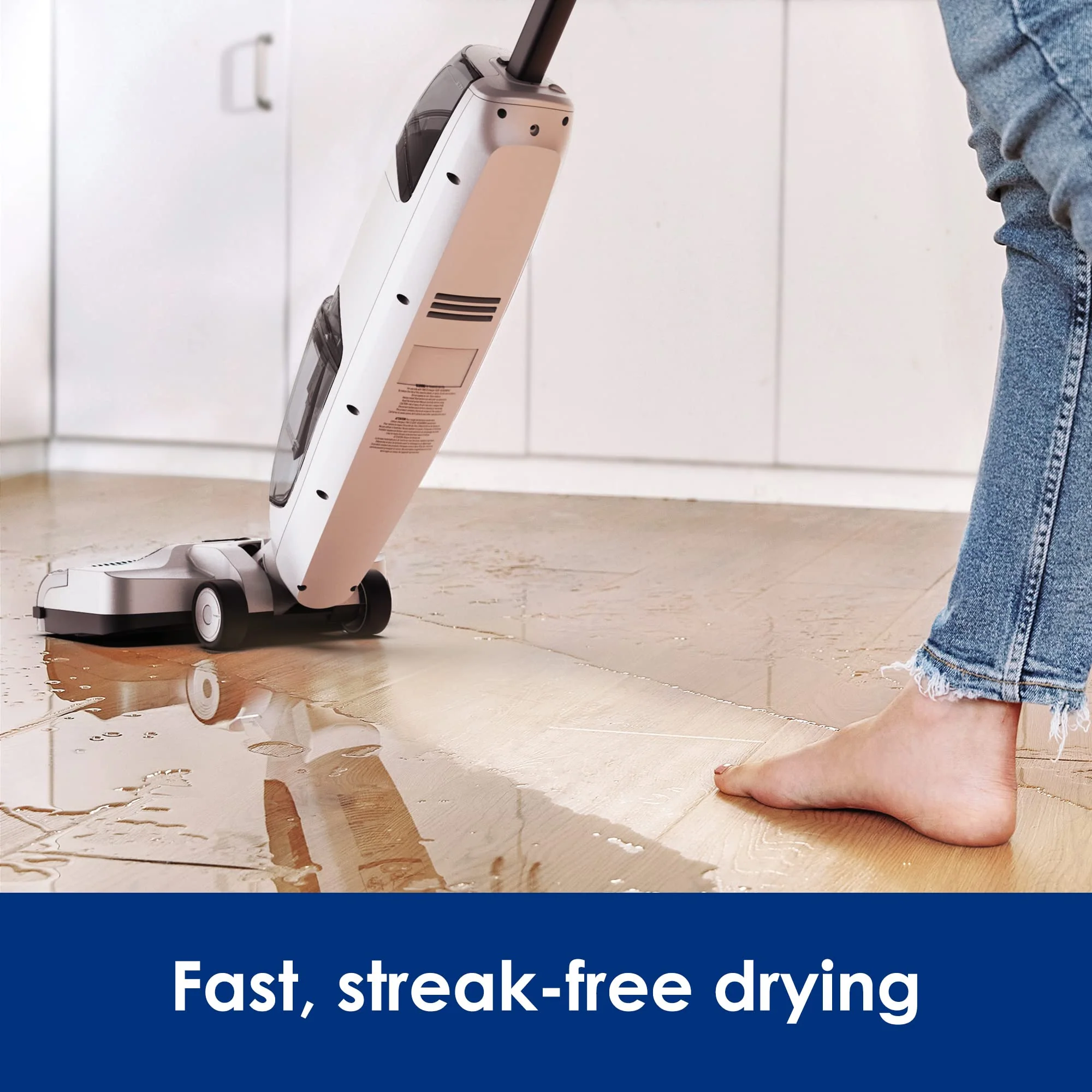 Tineco iFLOOR 2 Complete Cordless Wet Dry Vacuum Floor Cleaner and Mop