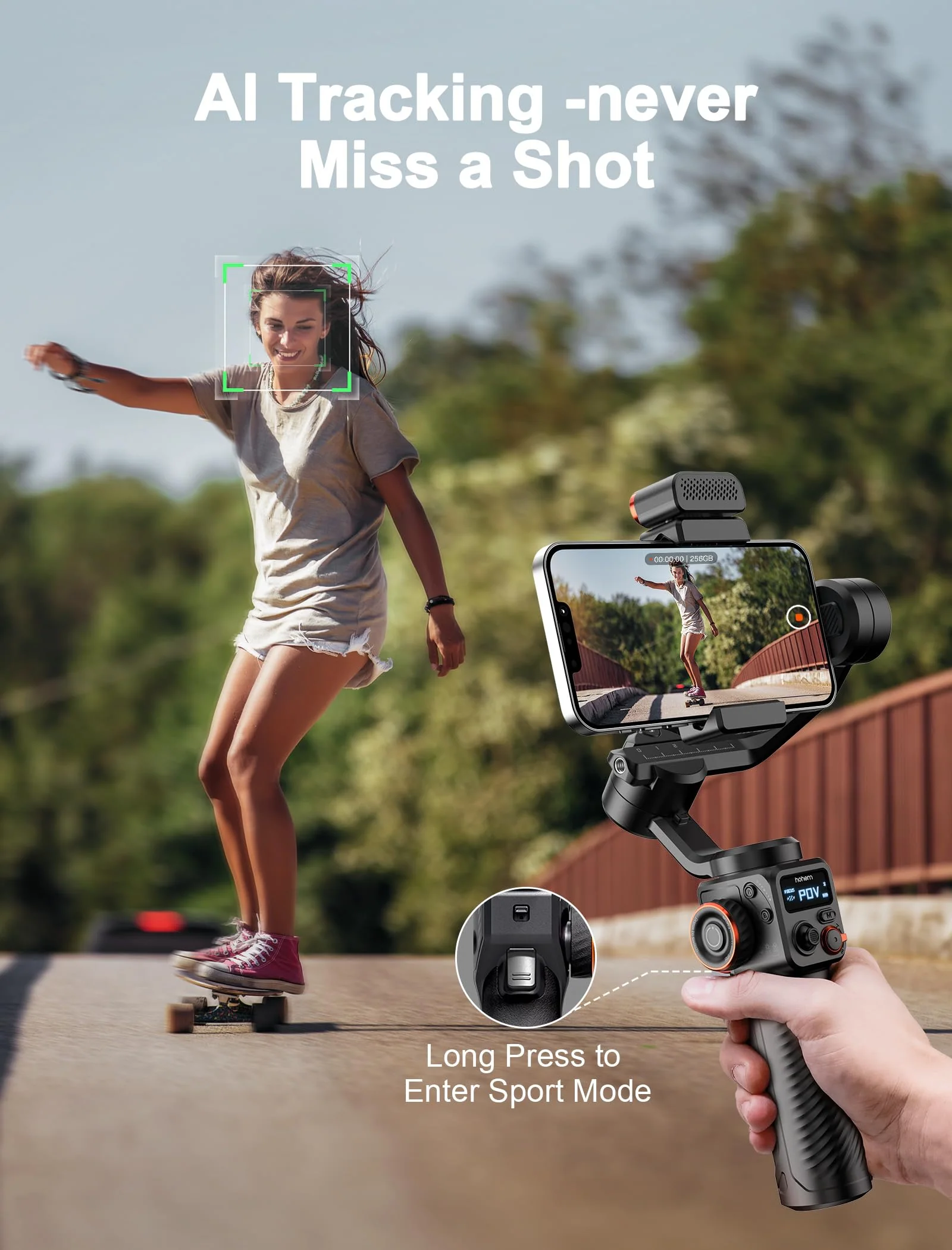 hohem iSteady M6 Kit Gimbal Stabilizer for Smartphone