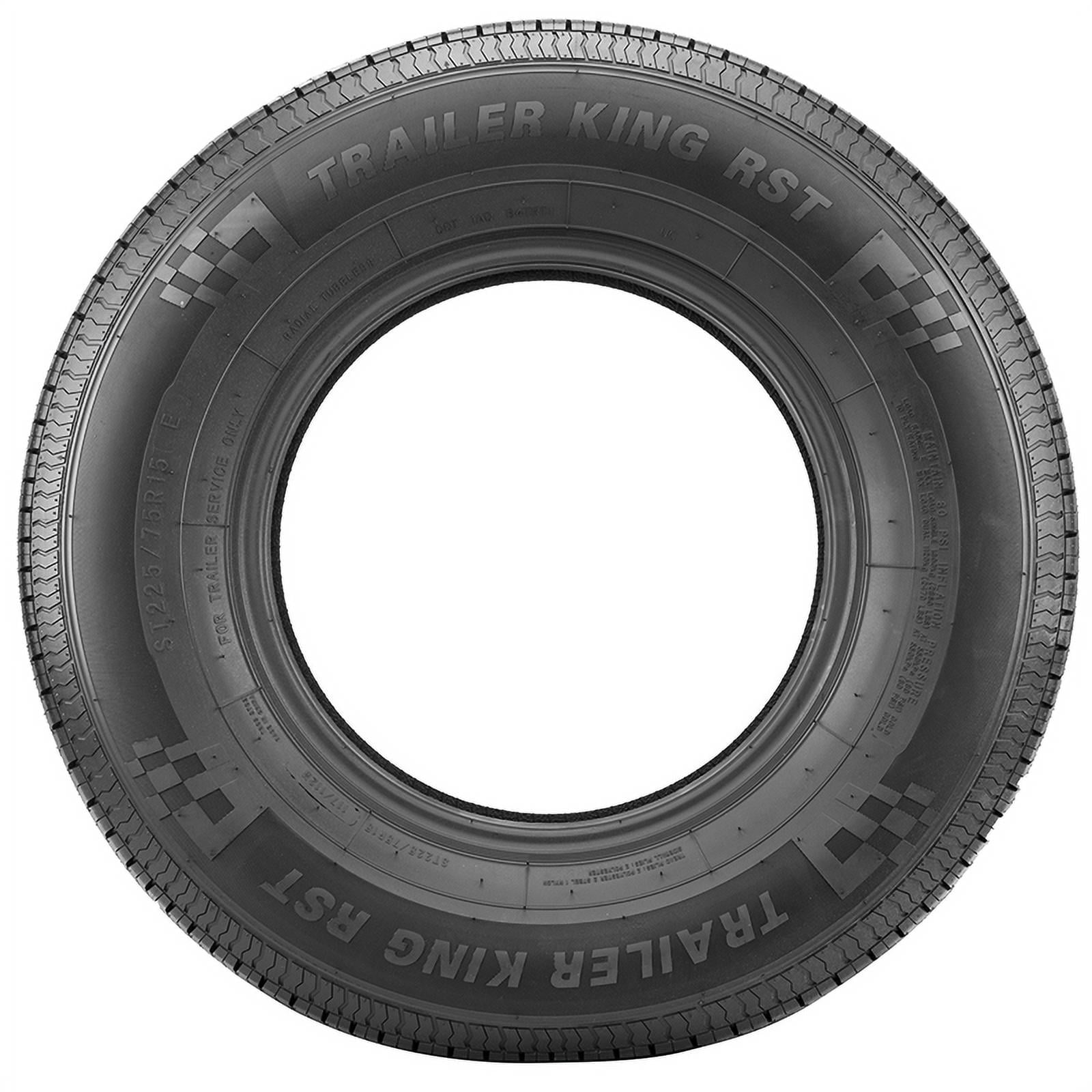 King RST ST205/75R14 105/101M D Trailer Tire