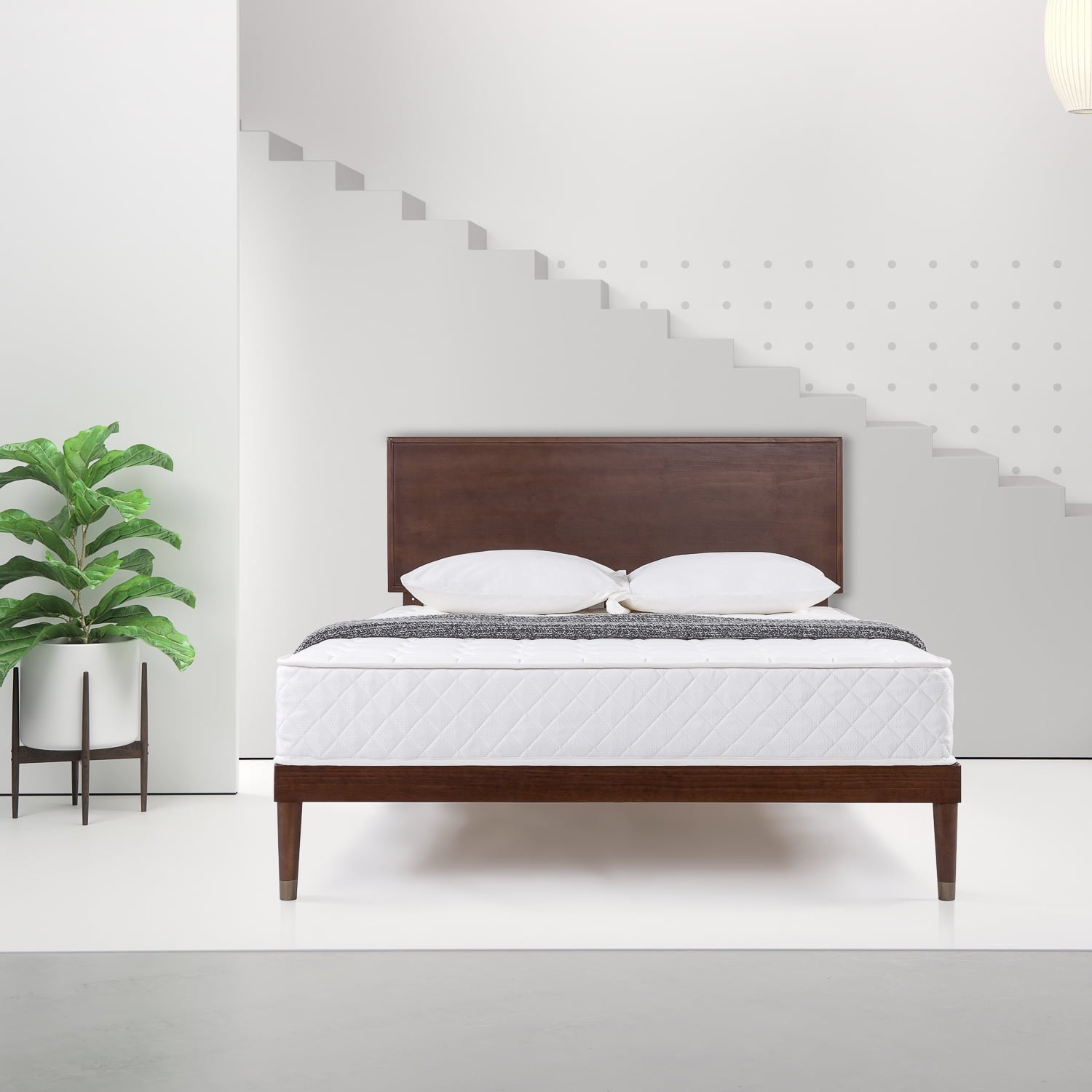 8 Quilted Hybrid of Comfort Foam and Pocket Spring Mattress. Twin XL