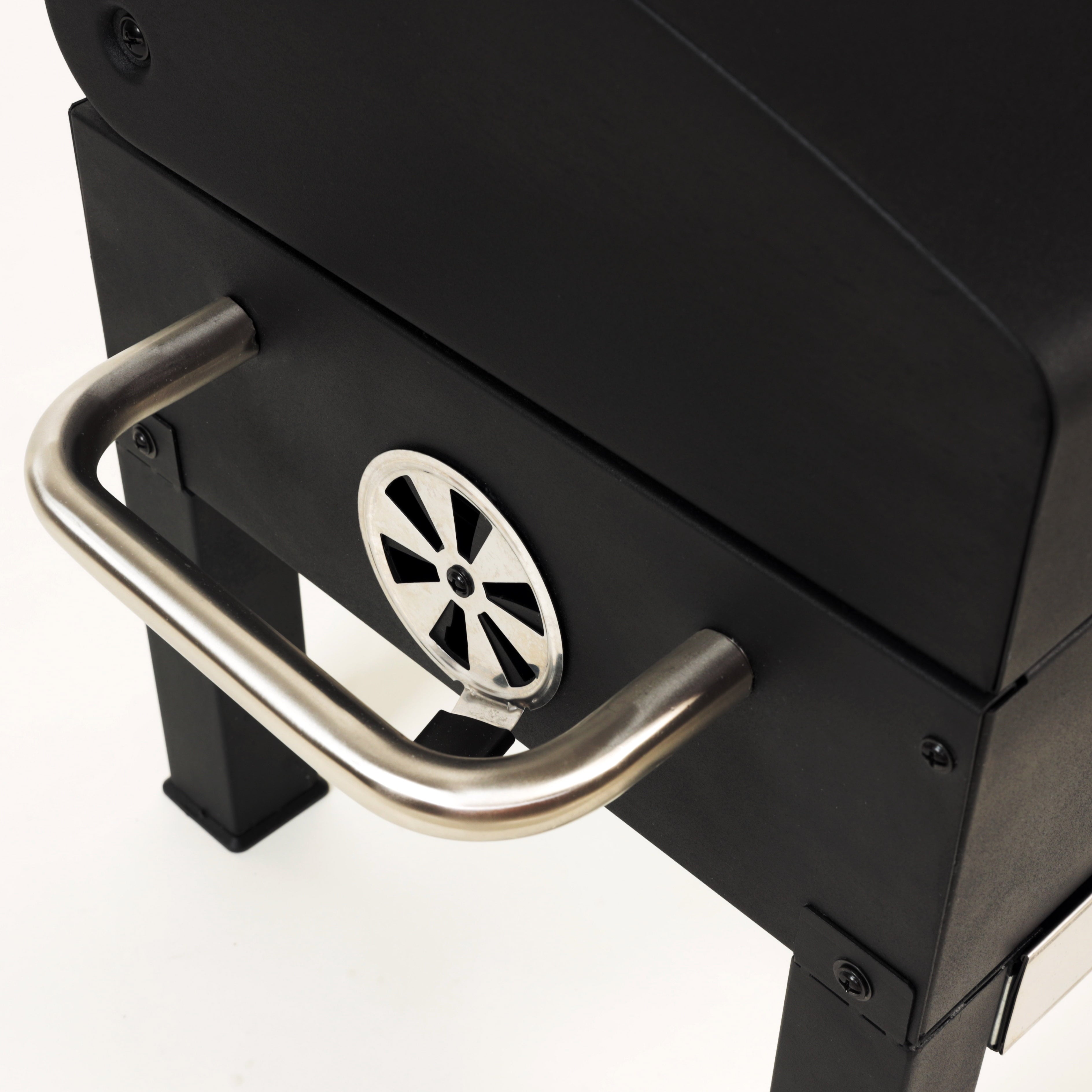 Grill Premium Portable Charcoal Grill. Black and Stainless Steel