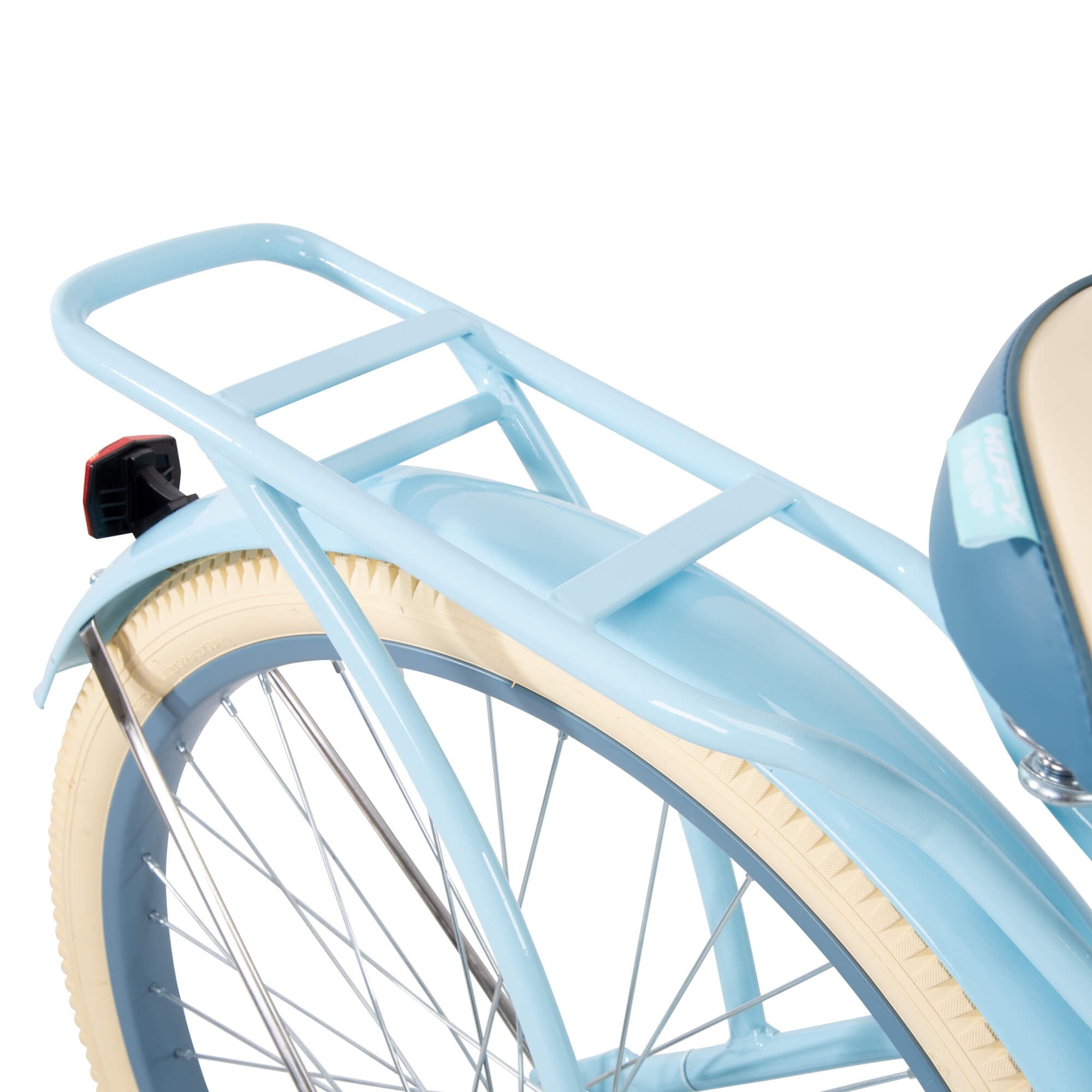 Nel Lusso Classic Cruiser Bike with Perfect Fit Frame. Women's. Light Blue. 26 Inch