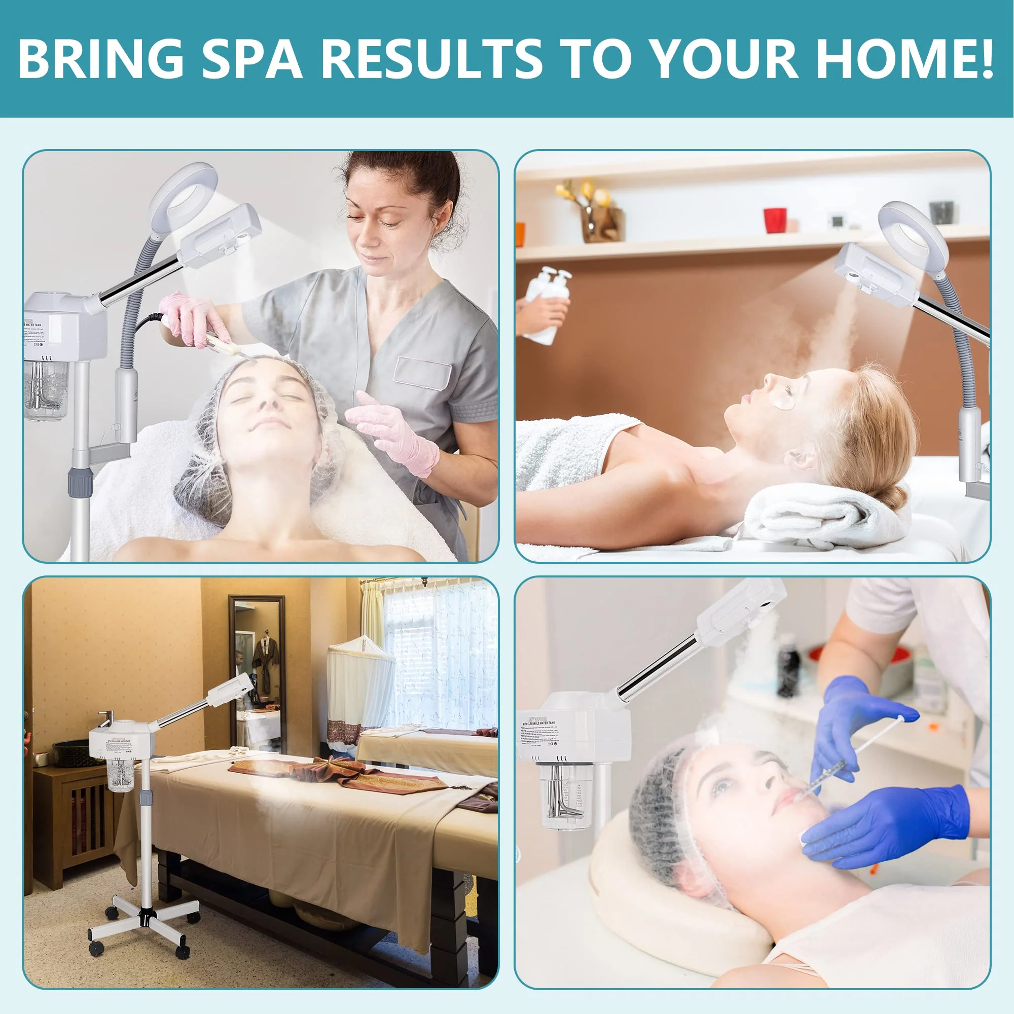 Nova Microdermabrasion 2 in 1 Pro Ionic Ozone Facial Steamer
