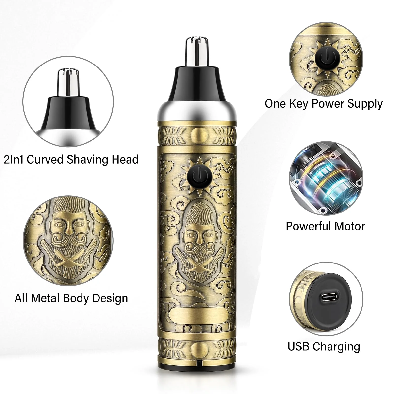GSKY Professional Hair Clippers for Men. Beard Trimmer Kits & Sets
