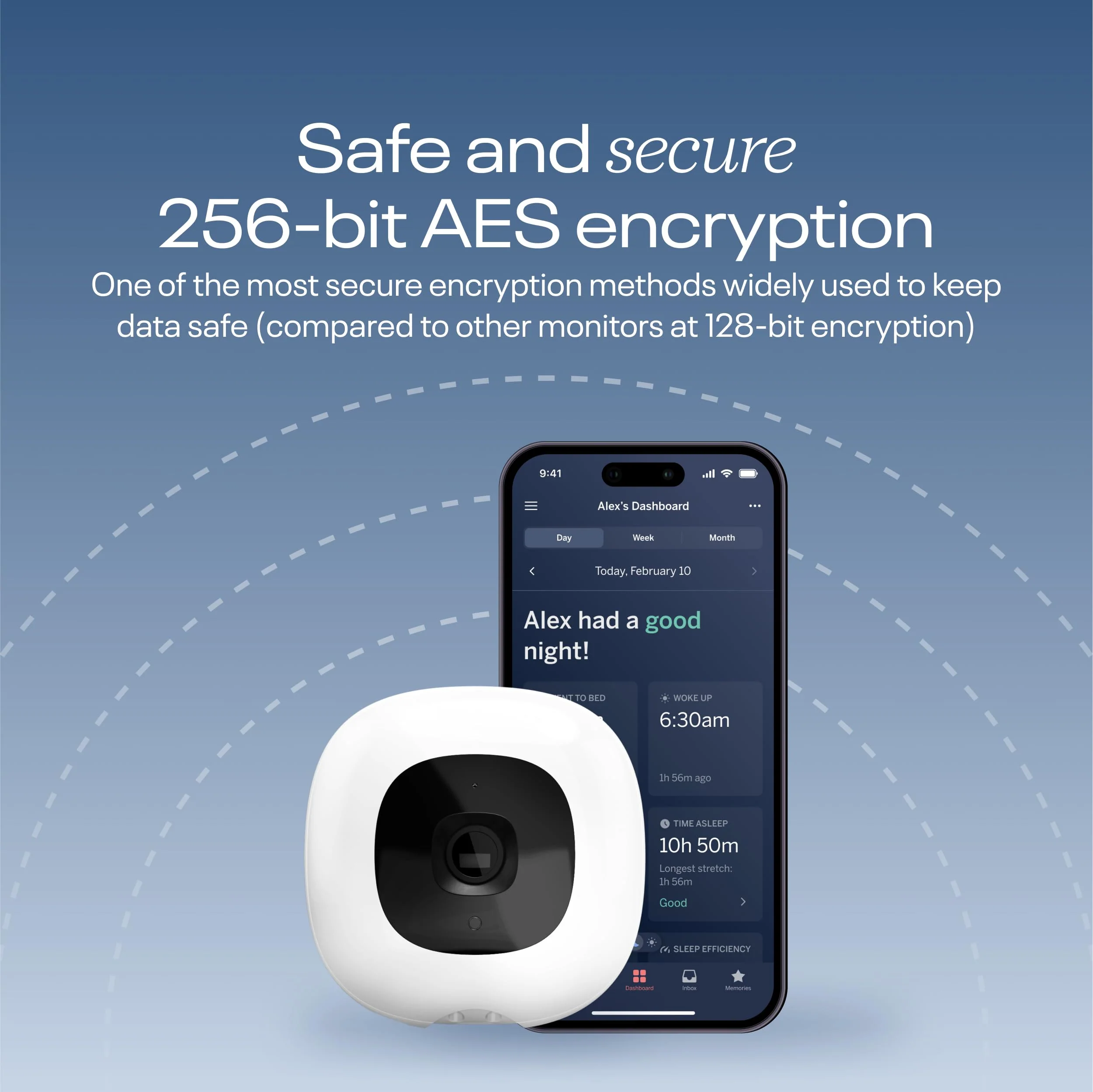 Nanit Pro 1080p Smart Baby Monitor & Wall Mount