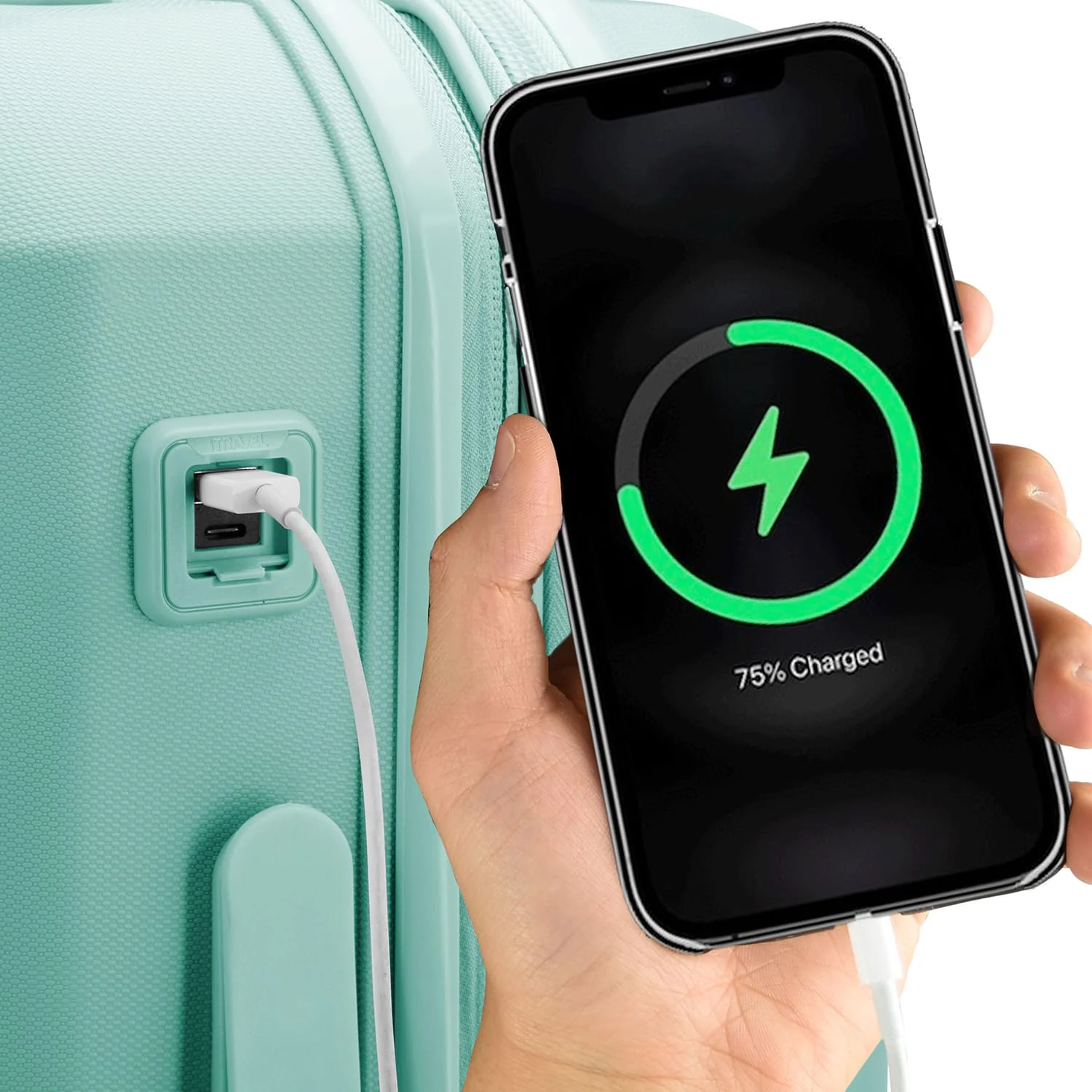 Traveler's Choice Expandable Spinner Luggage
