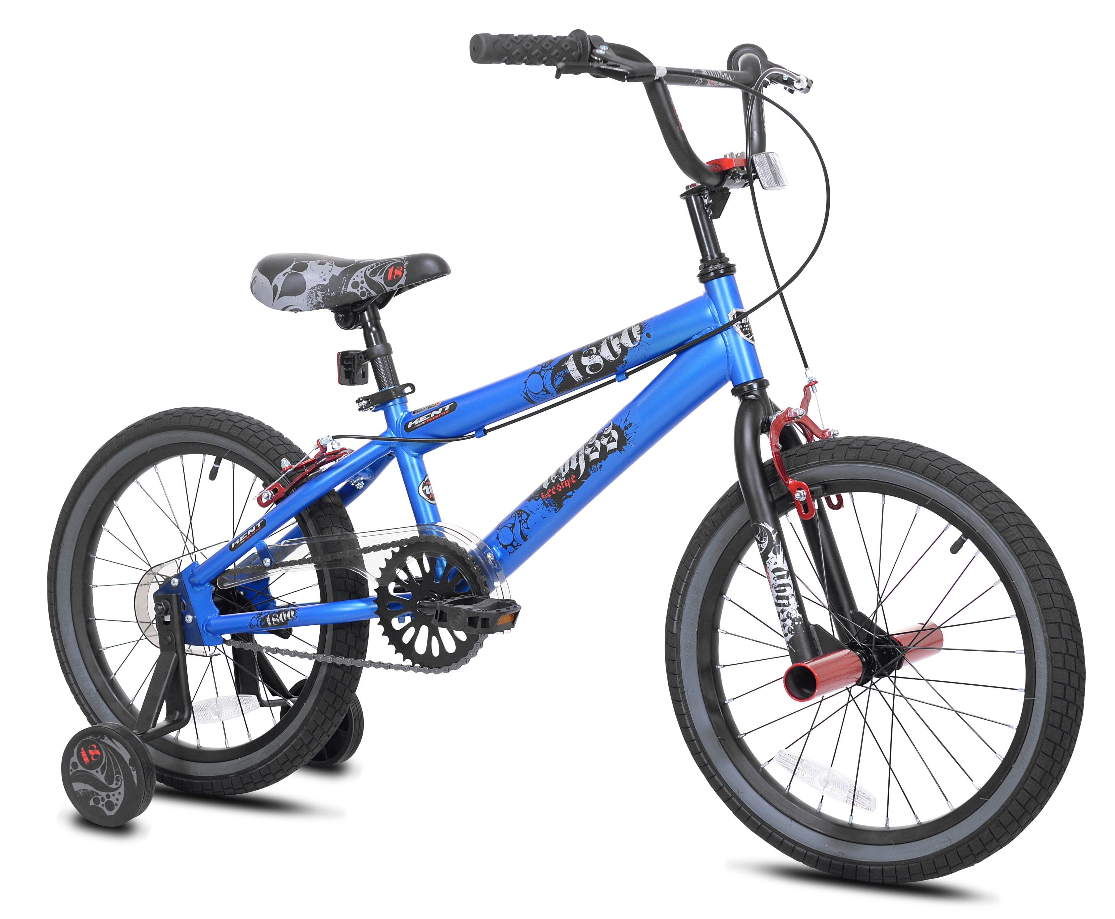Bicycle 18-inch Abyss Boy's Freestyle BMX Bicycle. Blue