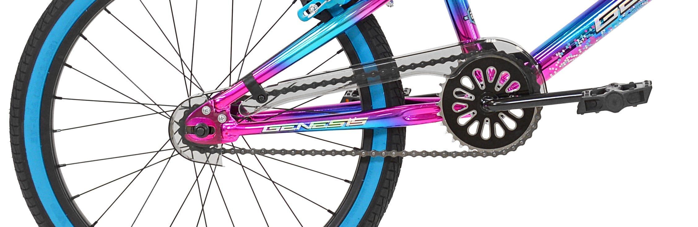 20 Illusion Girls Bike. Blue/Purple