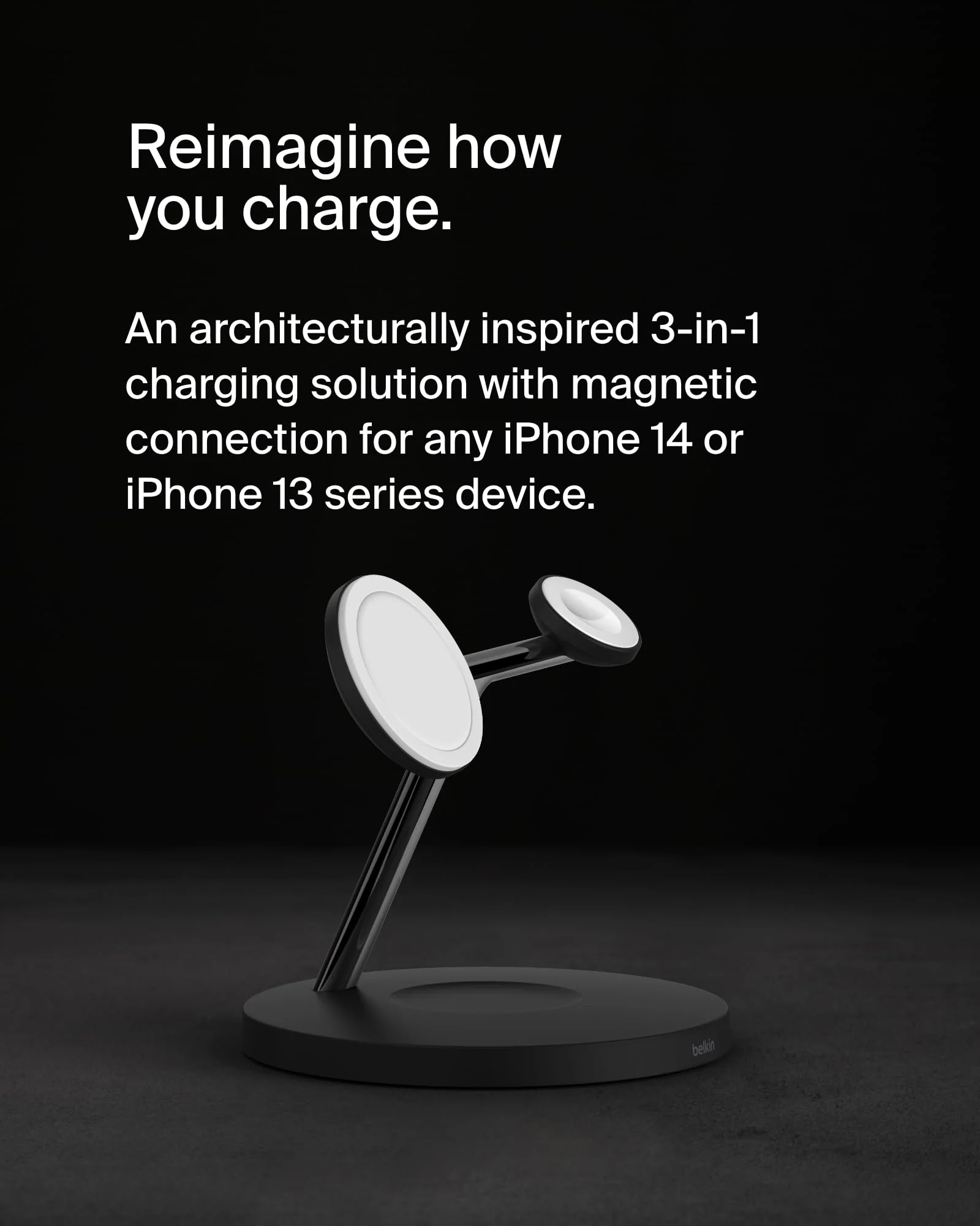 Belkin MagSafe 3-in-1 Wireless Charging Stand