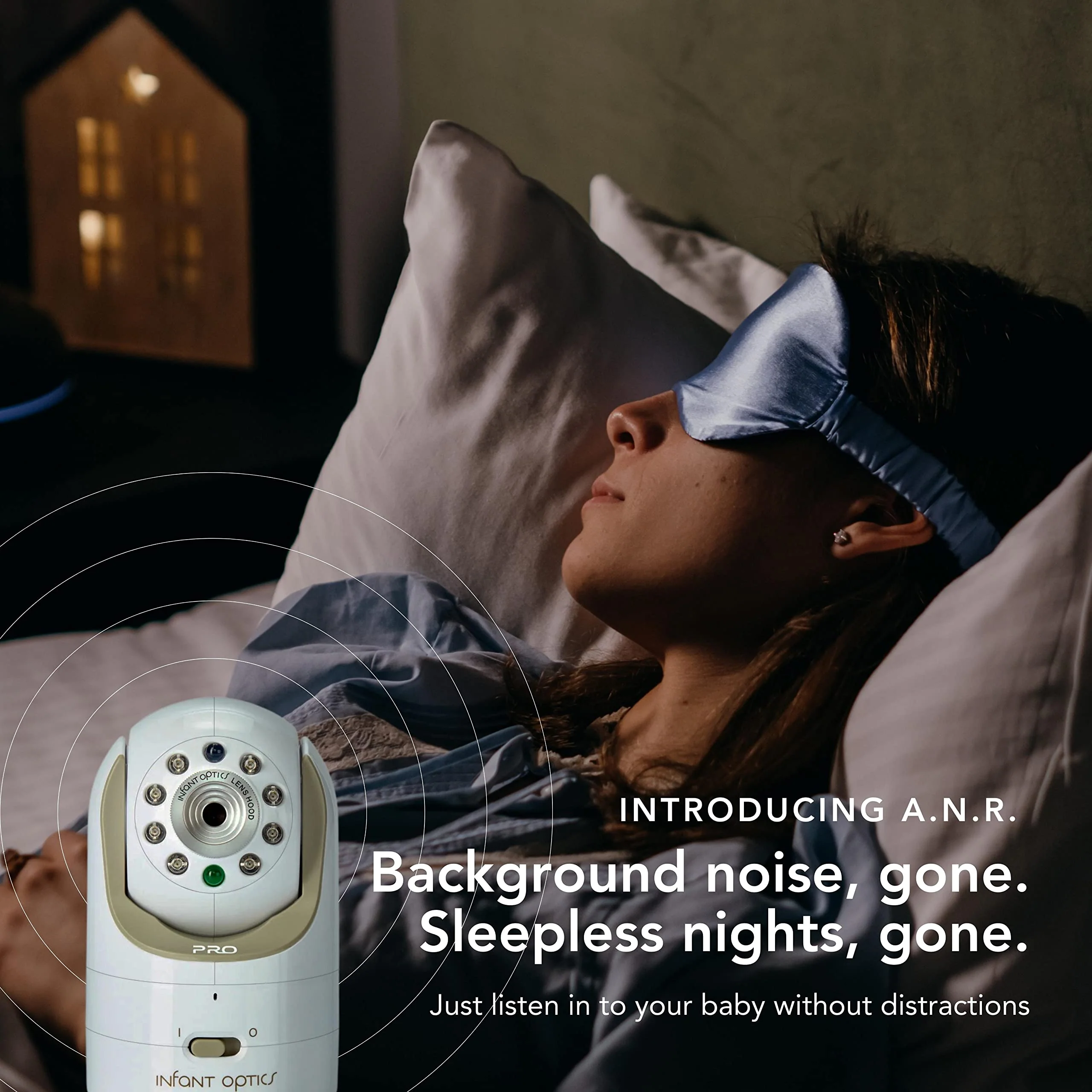 Infant Optics DXR-8 PRO Video Baby Monitor. 720P HD Resolution 5 Display