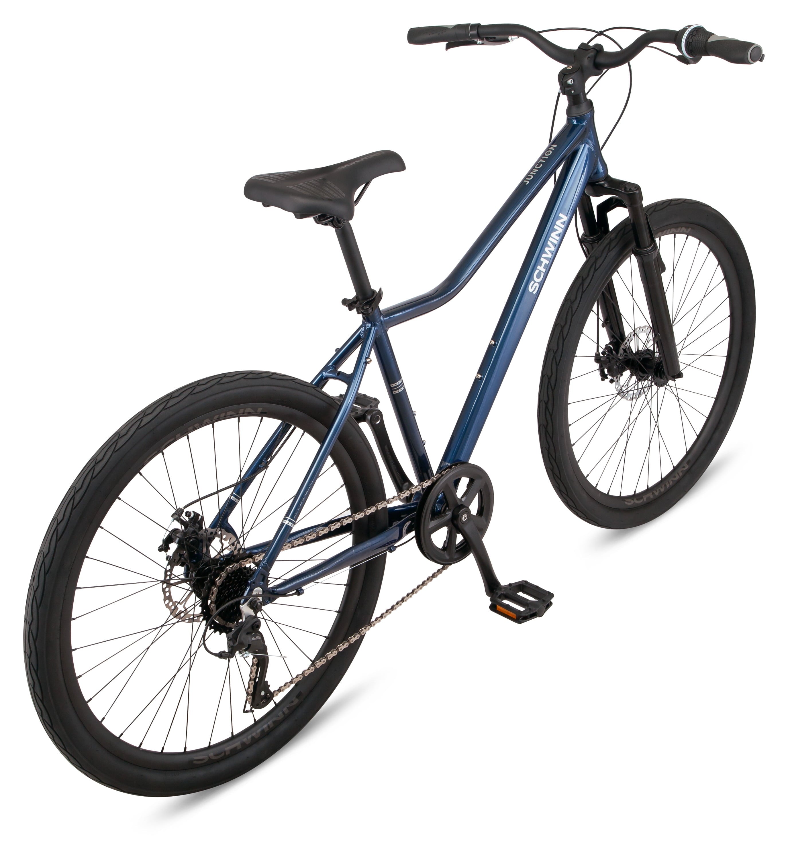 27.5 Junction Mens Hybrid Bike. 7 Speeds. Navy