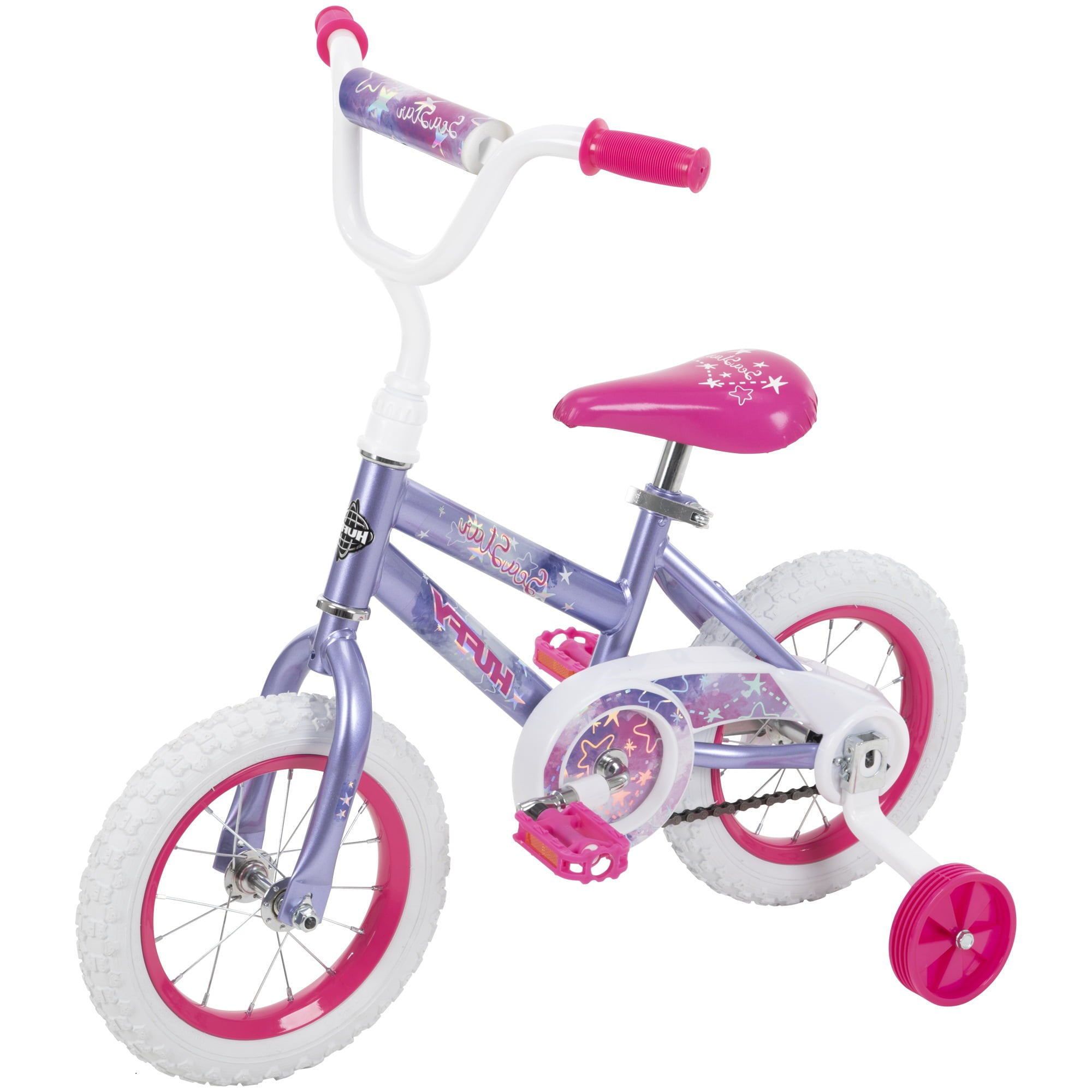 12 In. Sea Star Girl's Sidewalk Bike. Lilac Purple