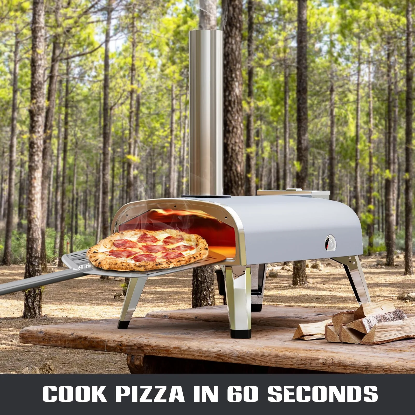 aidpiza Outdoor 12 Wood Fired Pizza Ovens