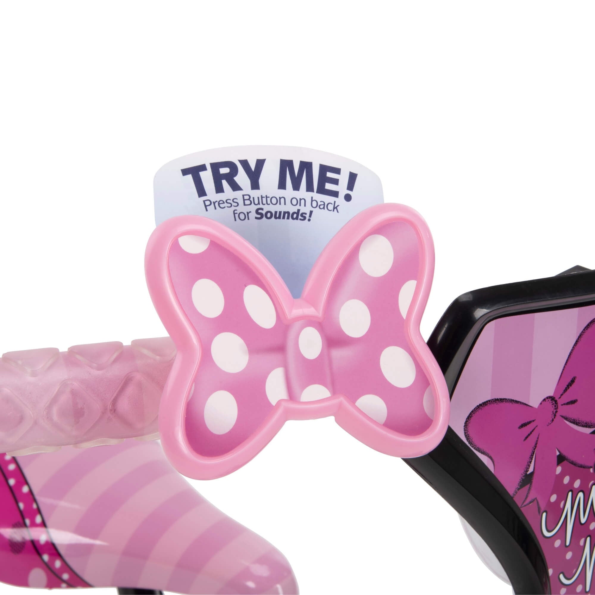 12 in. Minnie Mouse Bike with Training-Wheels for Girl's. Pink by Huffy