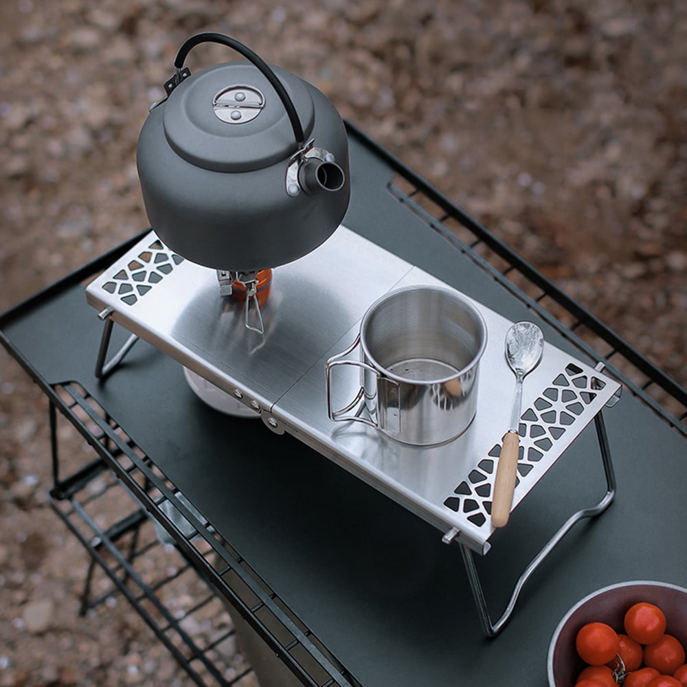 Folding Camp Stand Cooking Station Table for Camping Hiking Backpacking Picnic