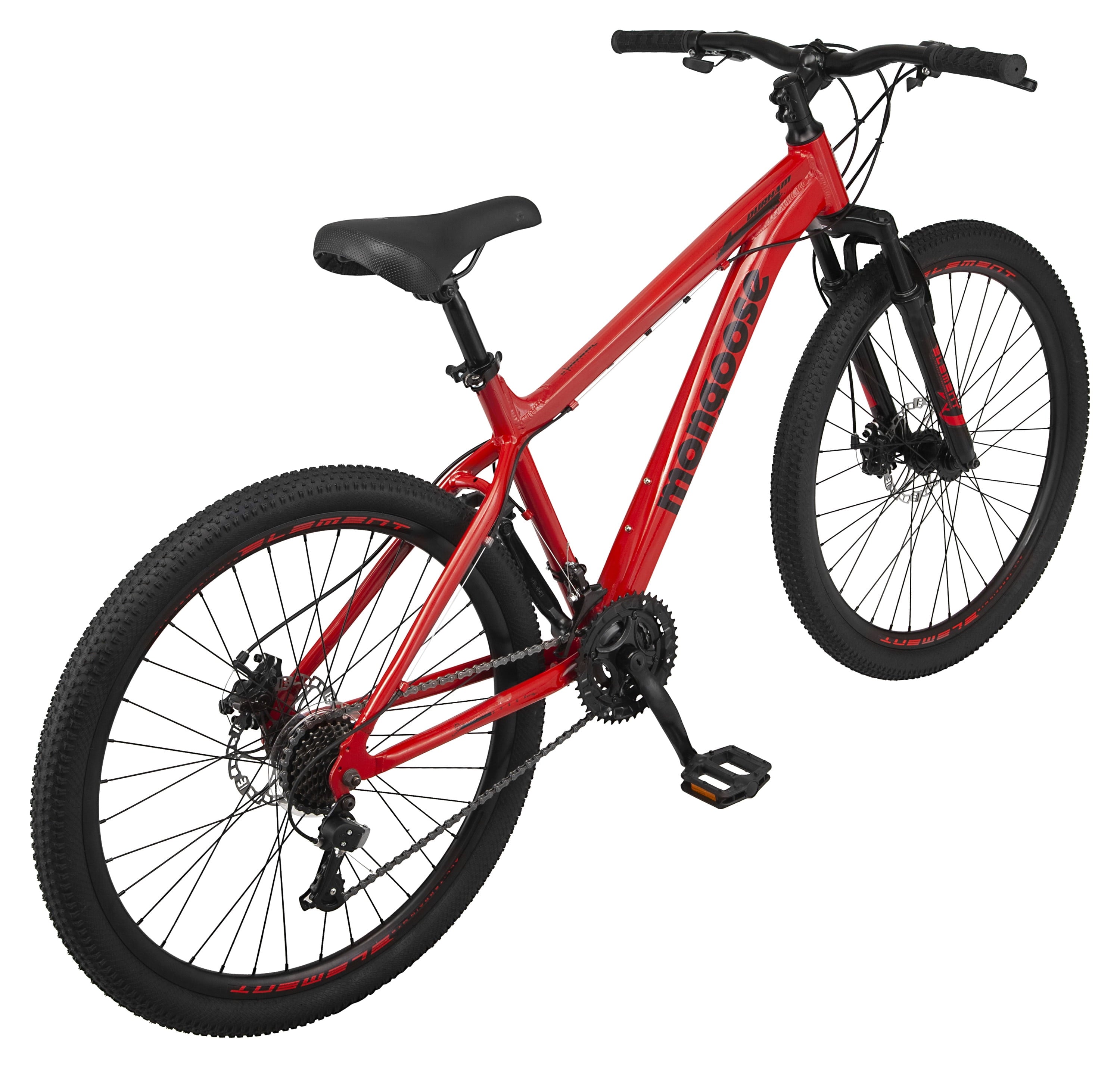 26-in. Durham Unisex Mountain Bike. Red and Black. 21 Speeds