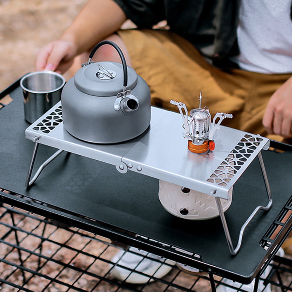 Folding Camp Stand Cooking Station Table for Camping Hiking Backpacking Picnic