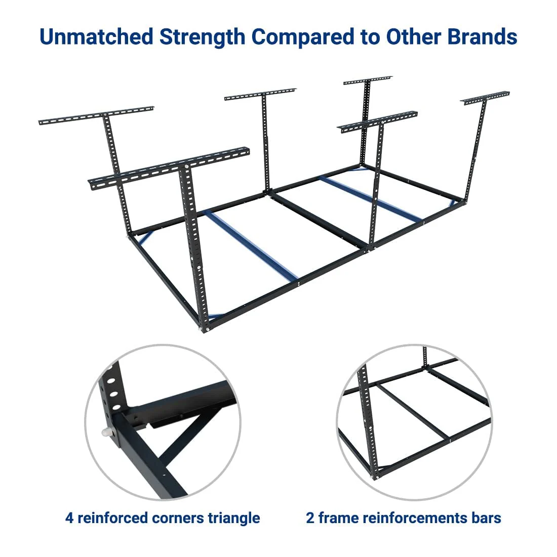 FLEXIMOUNTS 4x8 Overhead Garage Storage Rack