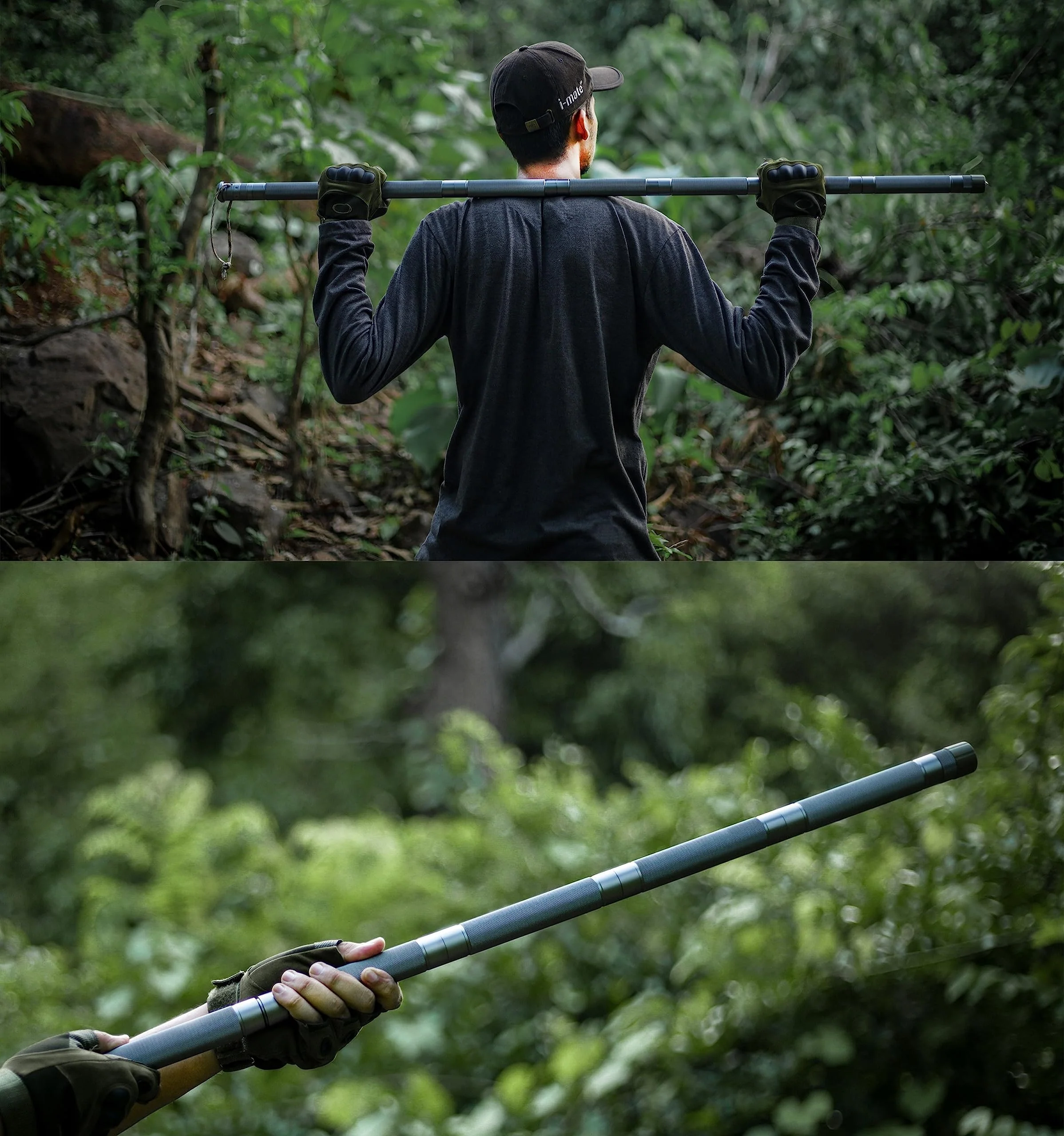 Prime Adventure Outdoor Hiking Stick Walking Staff