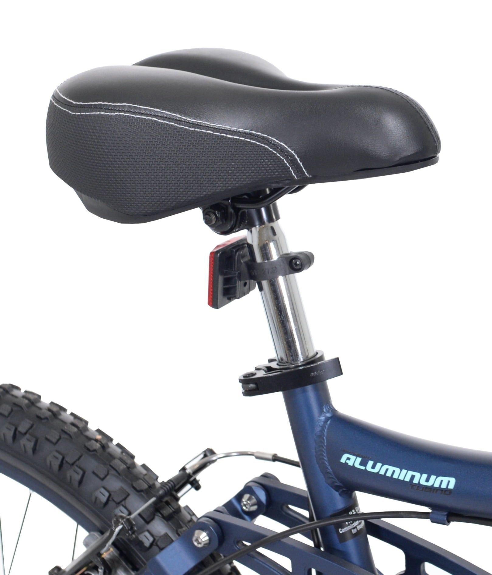 24 Bella Vista Girl's Full Suspension Mountain Bike. Blue