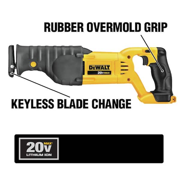 20V MAX Cordless Reciprocating Saw (Tool Only)